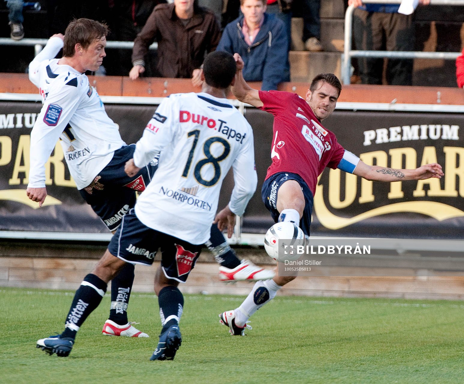 Jens Portin, Gefle. Björn Anklev, Örgryte