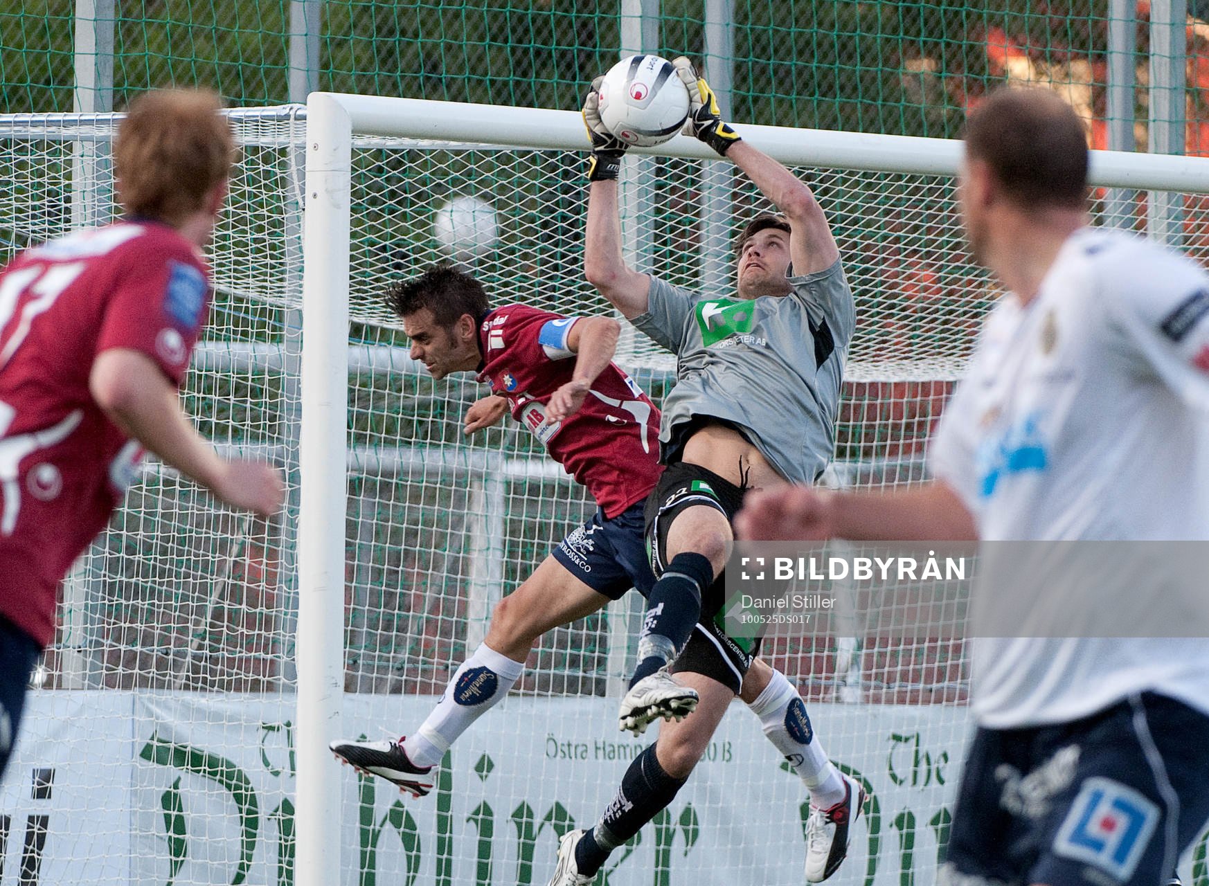 Emil Hedvall, målvakt Gefle. Björn Anklev, Örgryte