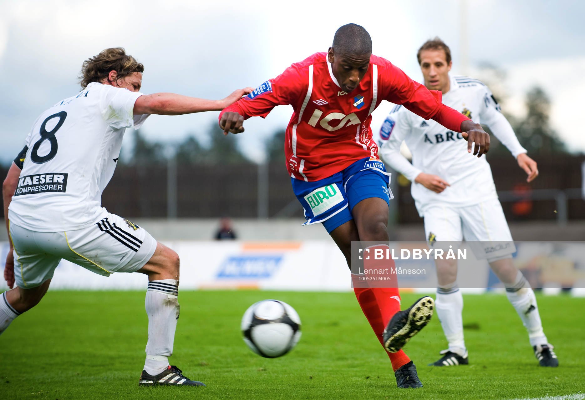 Christoffer Katenda Dizongo, Öster, mot Daniel Tjernström