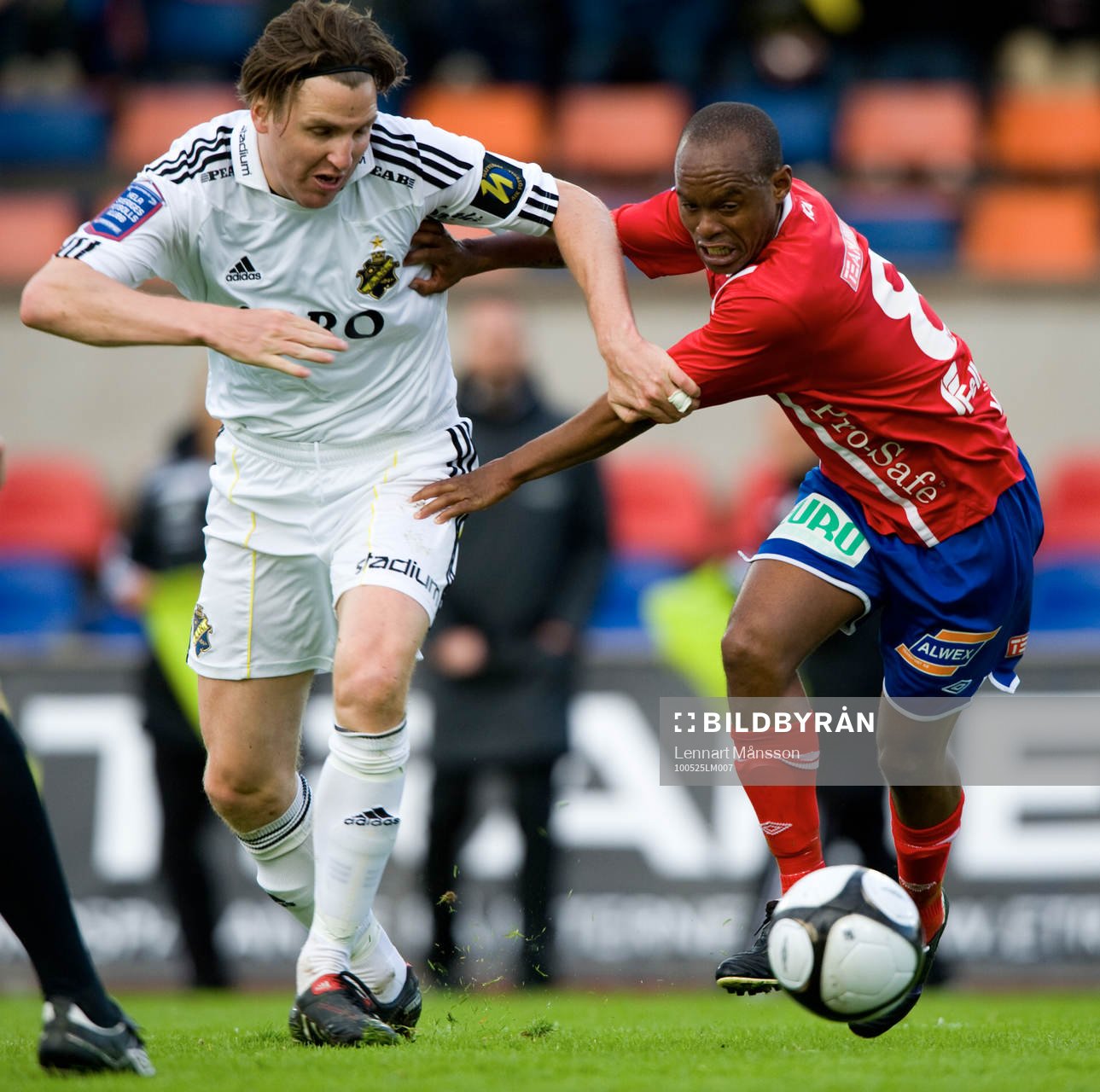 Nils-Eric Johansson mot Jabu Mahlangu