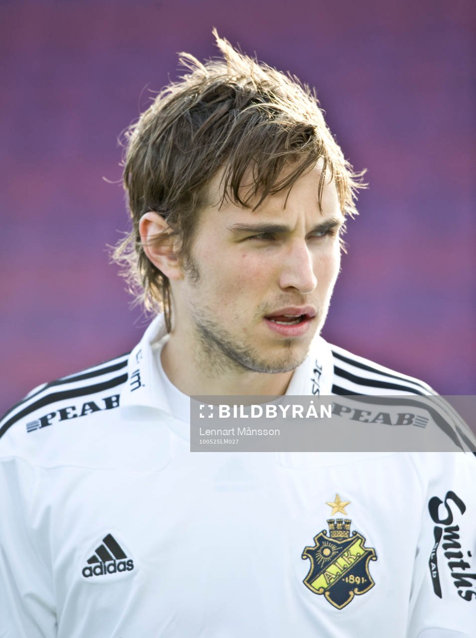 Fotboll, svenska cupen, AIK, Kevin Walker, porträtt