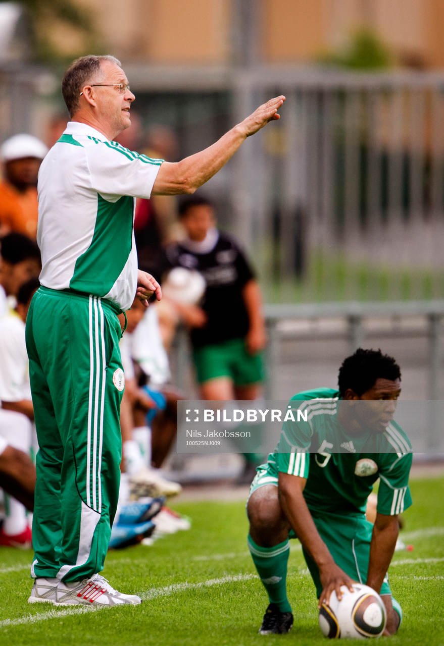 Lars Lagerbäck, förbundskapten Nigeria