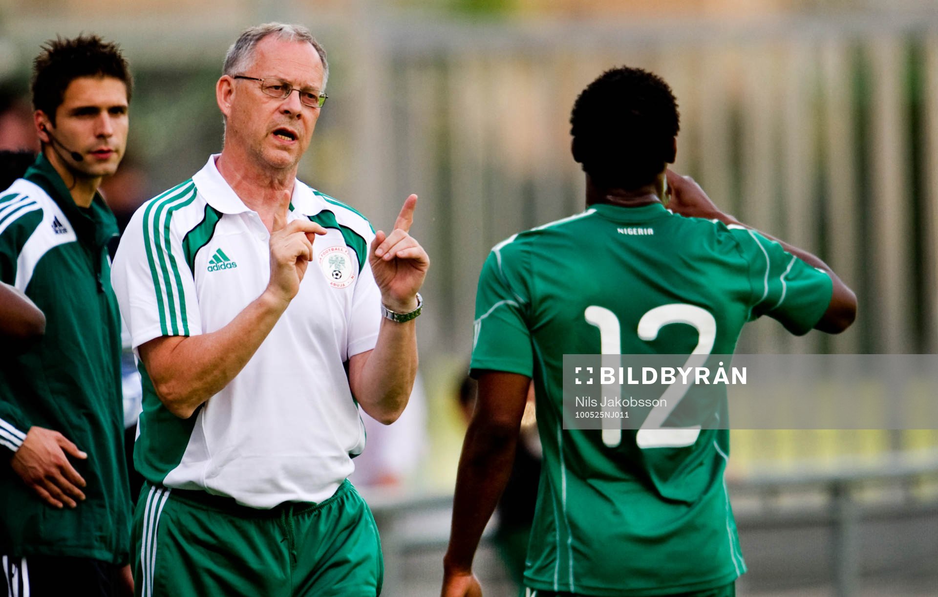 Lars Lagerbäck, förbundskapten Nigeria