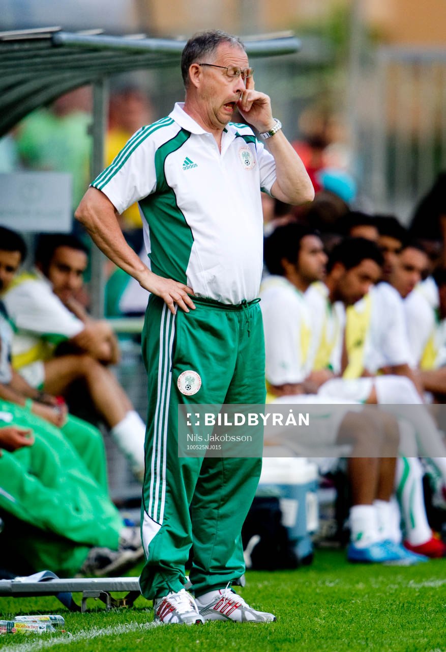 Lars Lagerbäck, förbundskapten Nigeria