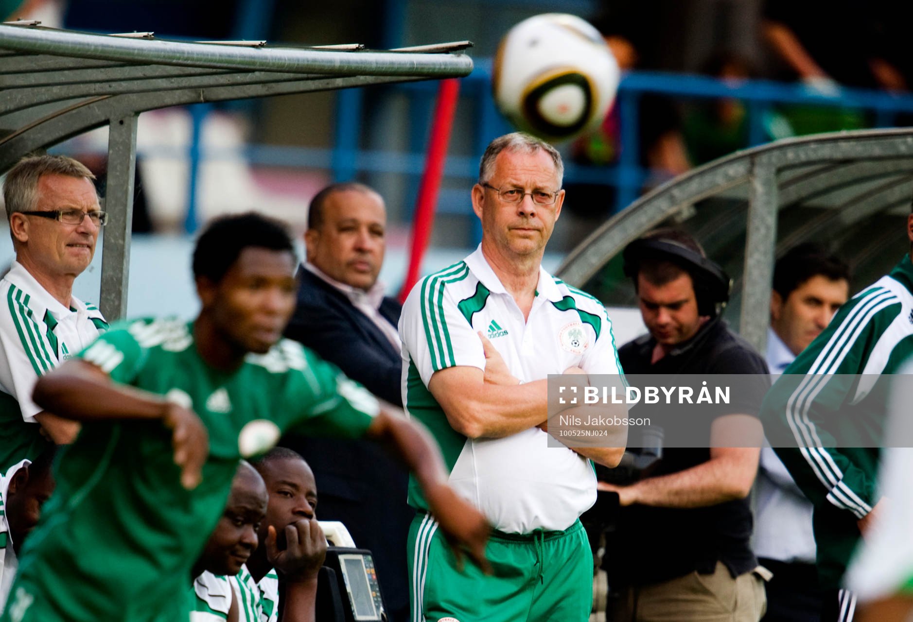Lars Lagerbäck, förbundskapten Nigeria
