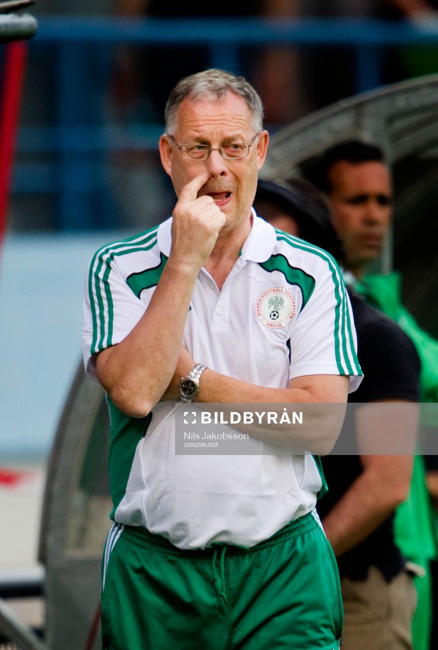 Lars Lagerbäck, förbundskapten Nigeria