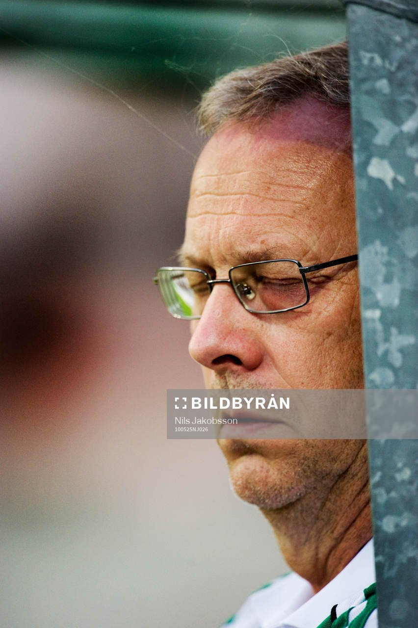 Lars Lagerbäck, förbundskapten Nigeria, depp