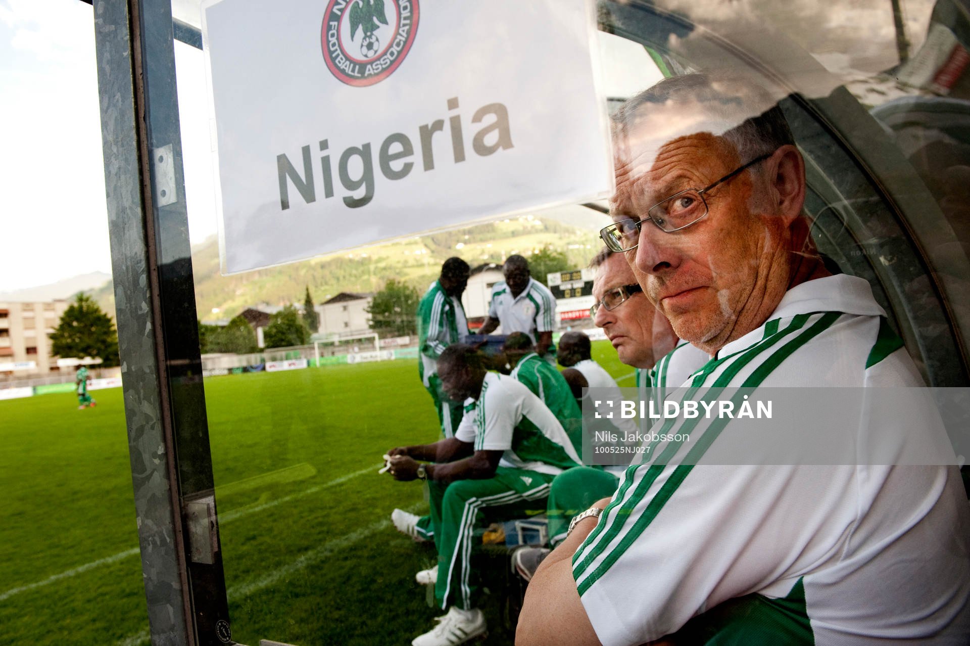 Lars Lagerbäck, förbundskapten Nigeria