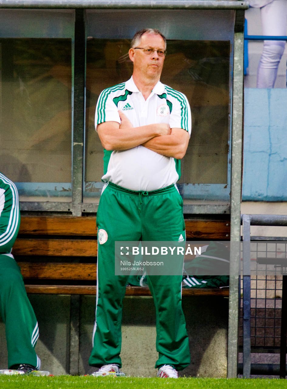 Lars Lagerbäck, förbundskapten Nigeria