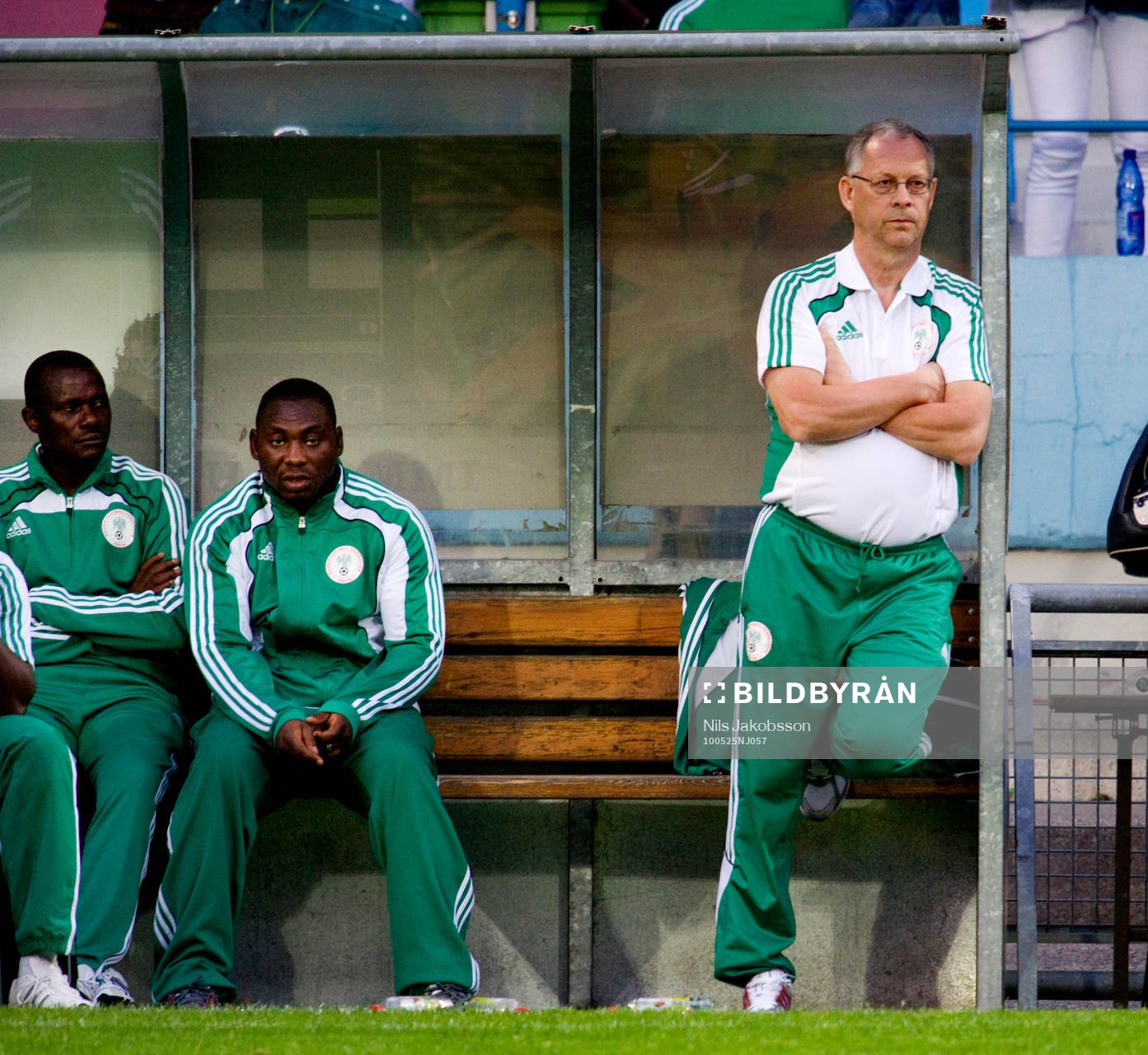 Lars Lagerbäck, förbundskapten Nigeria