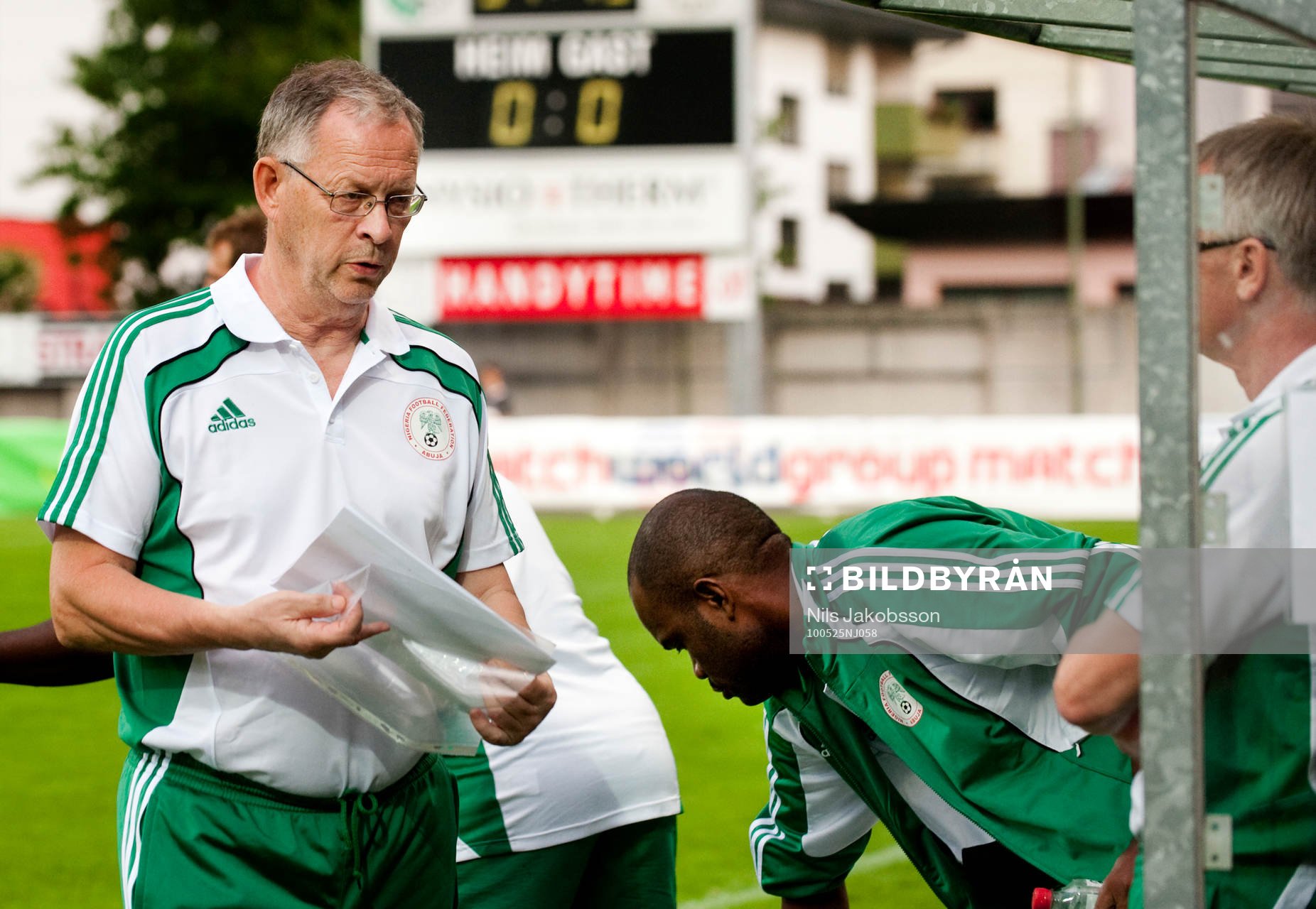 Lars Lagerbäck, förbundskapten Nigeria