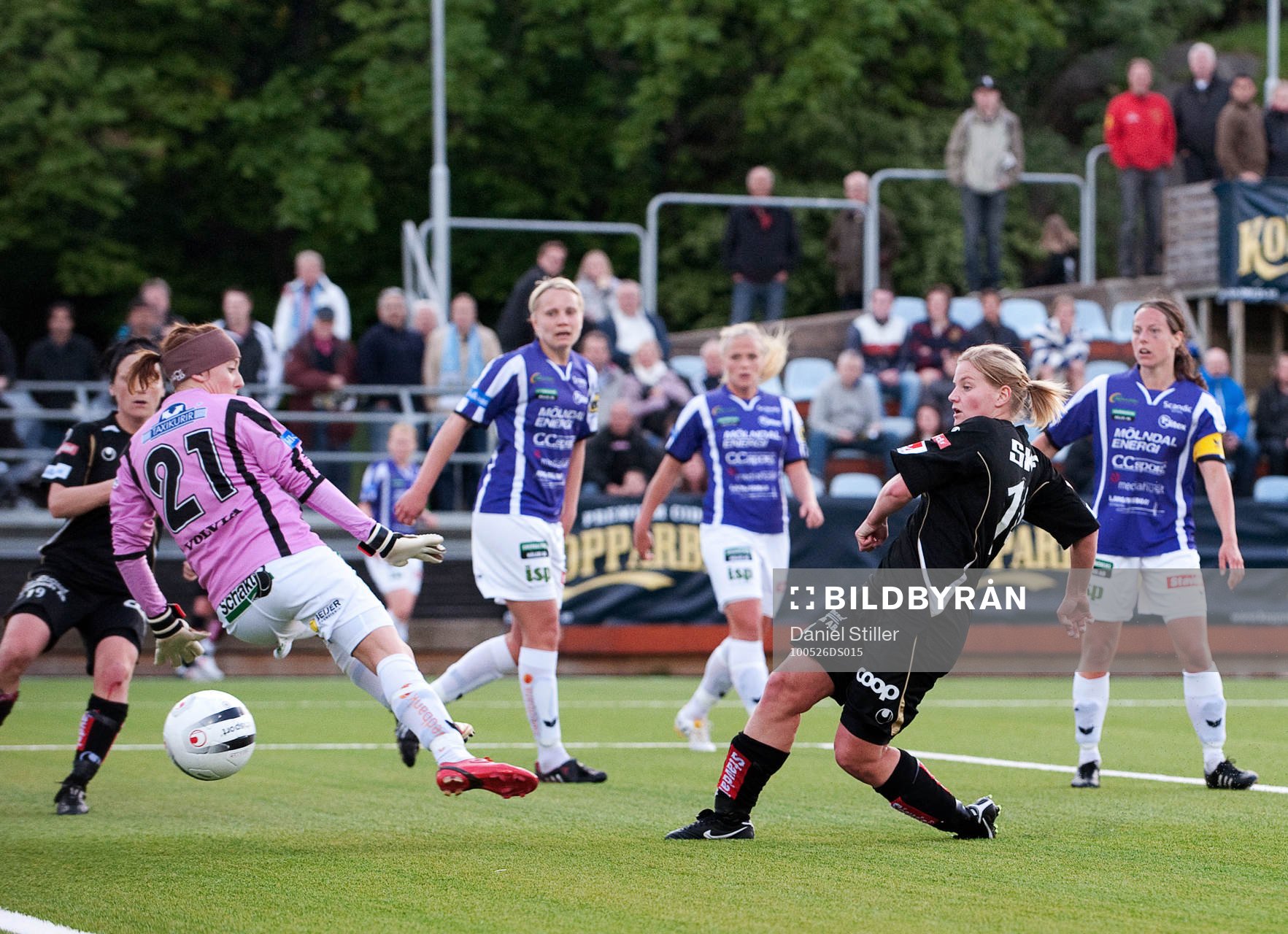 Fotboll, dam, Damallsvenskan, Kopparbergs /Göteborg -