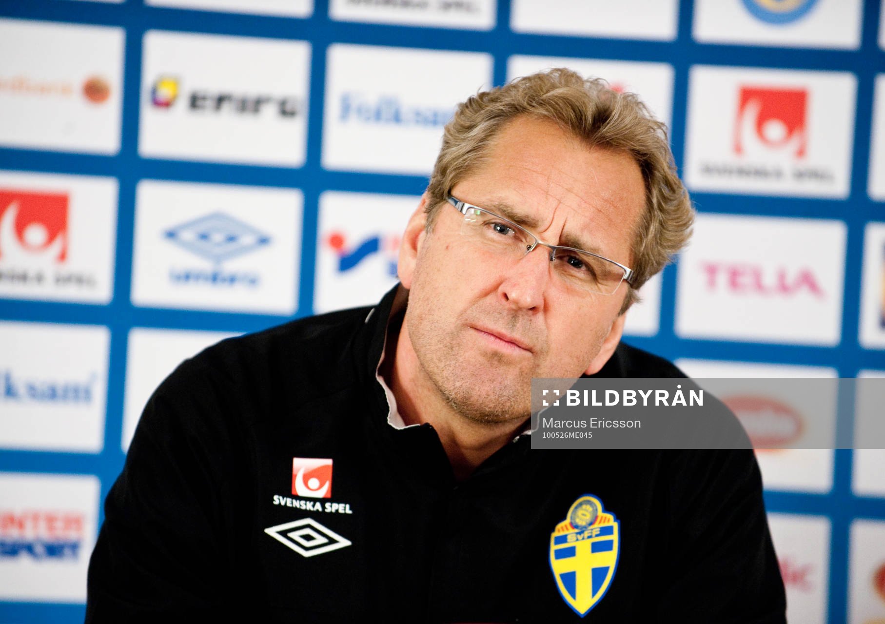 Presskonferens med Erik Hamrén, förbundskapten