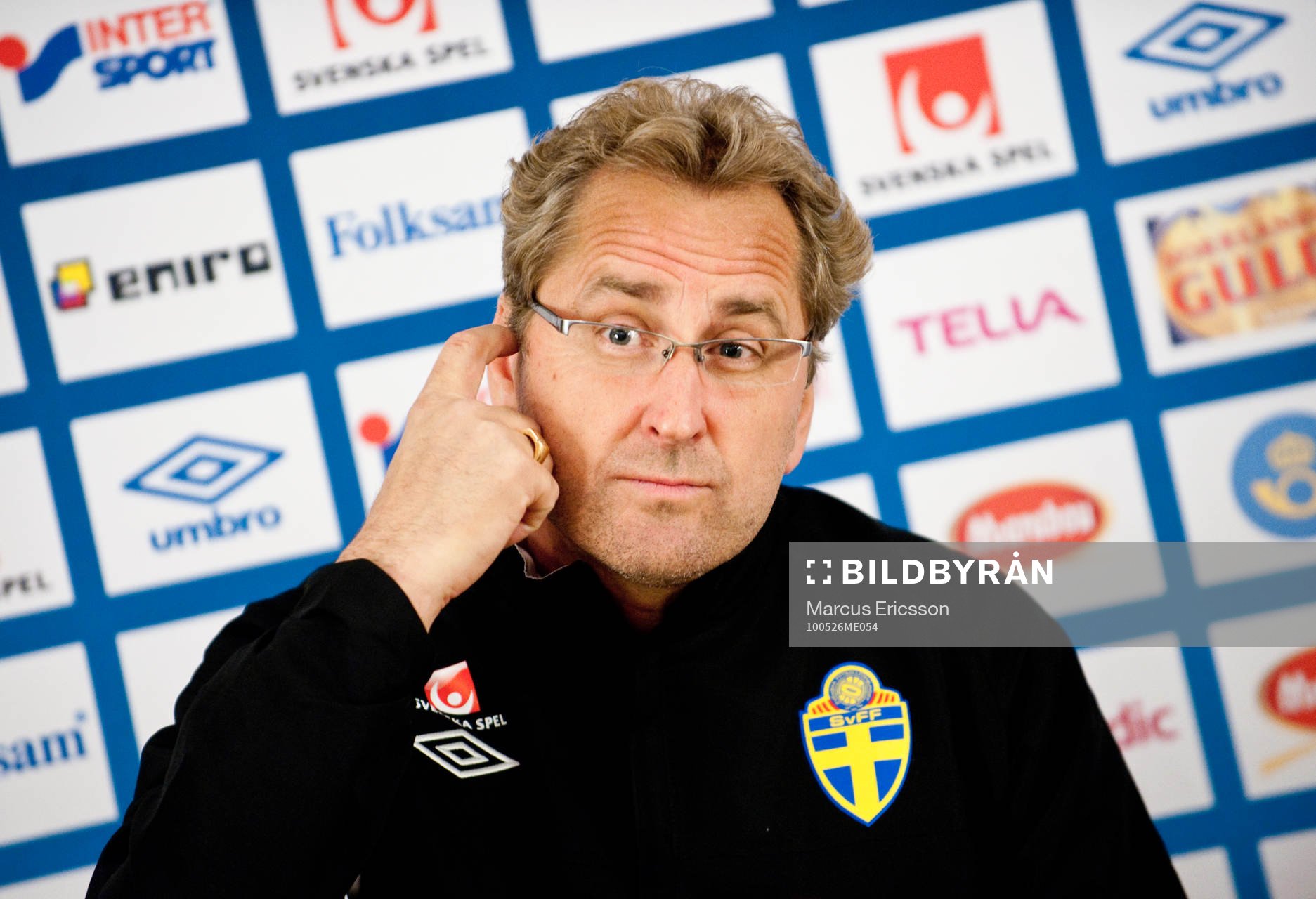 Presskonferens med Erik Hamrén, förbundskapten