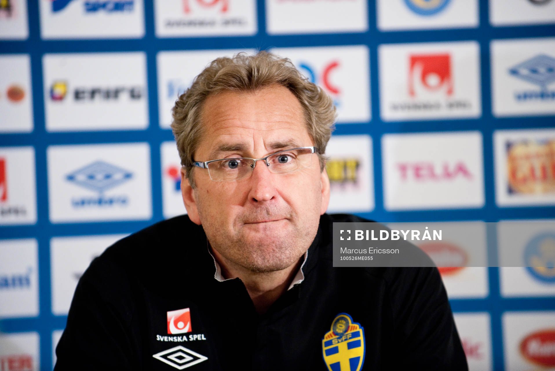 Presskonferens med Erik Hamrén, förbundskapten