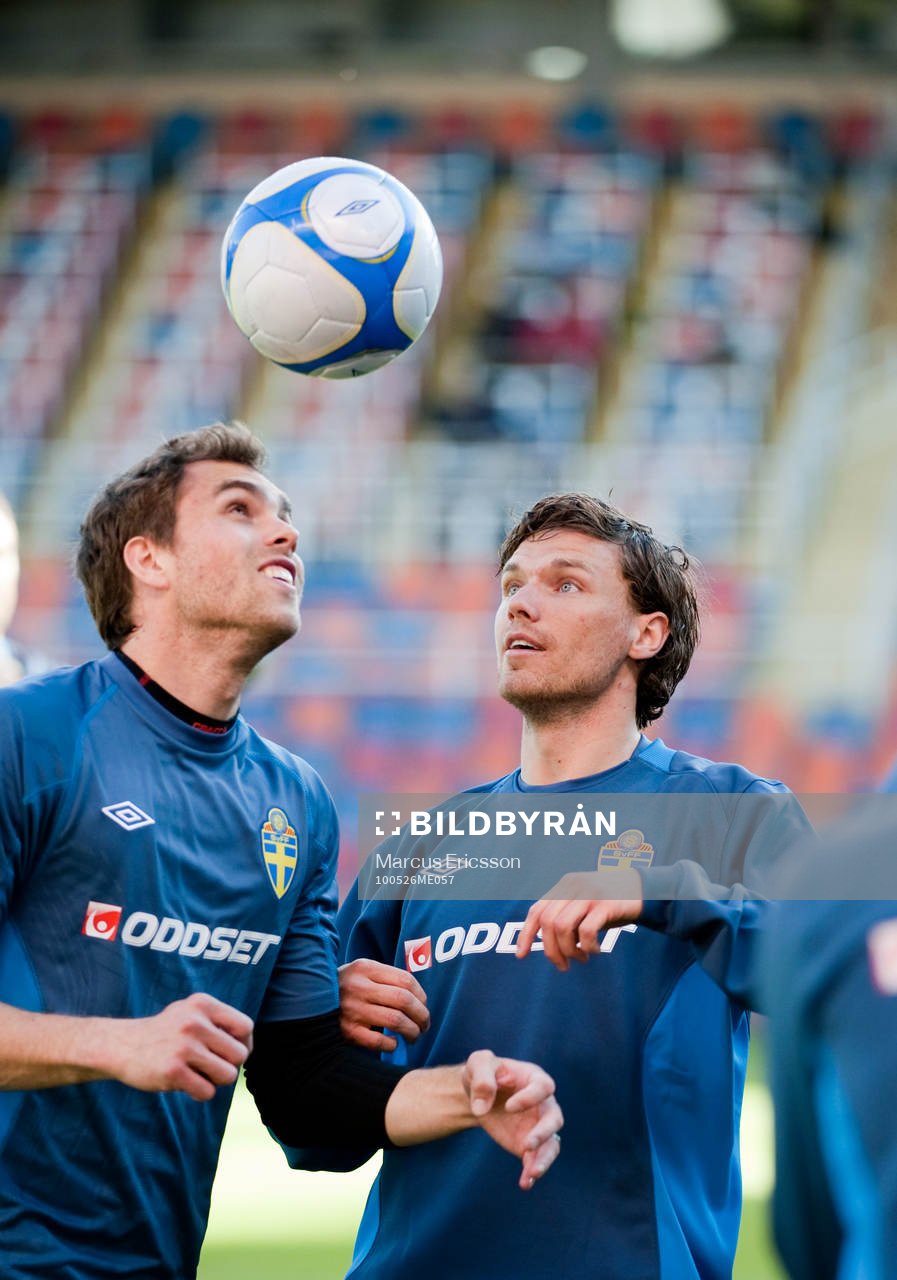 Johan Elmander och Marcus Berg