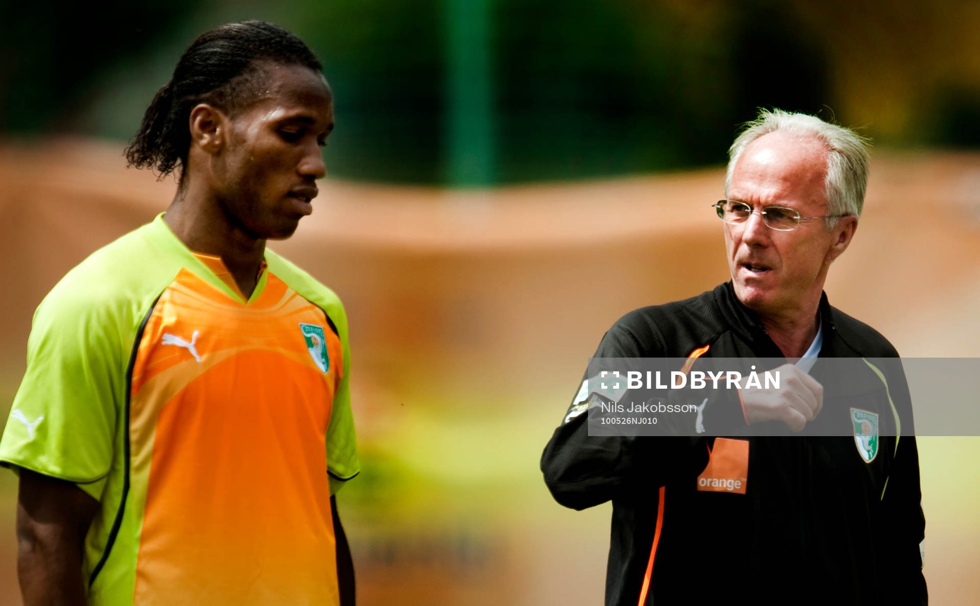 Didier Drogba, Sven-Göran Eriksson, förbundskapten