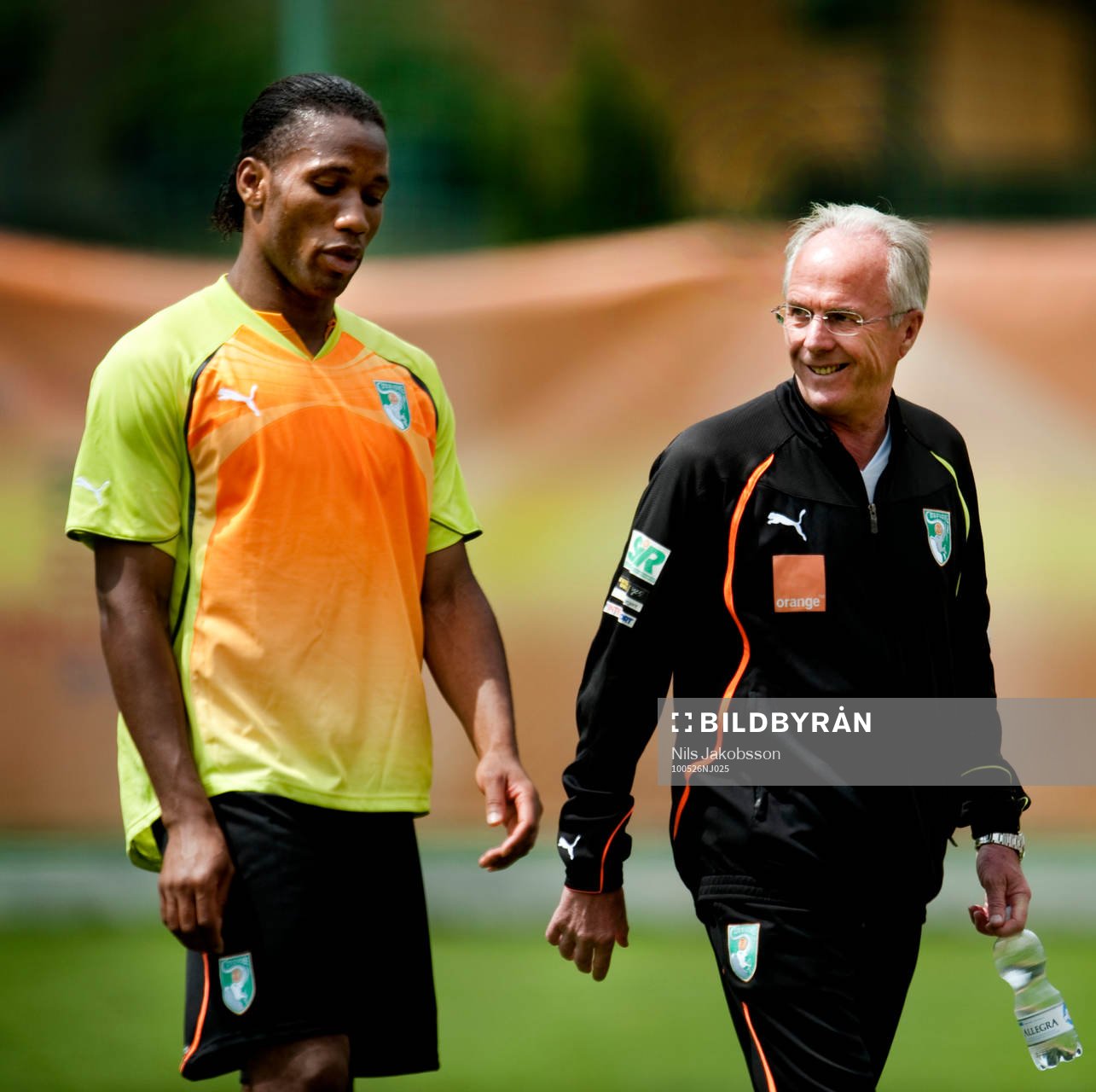 Didier Drogba, Sven-Göran Eriksson, förbundskapten