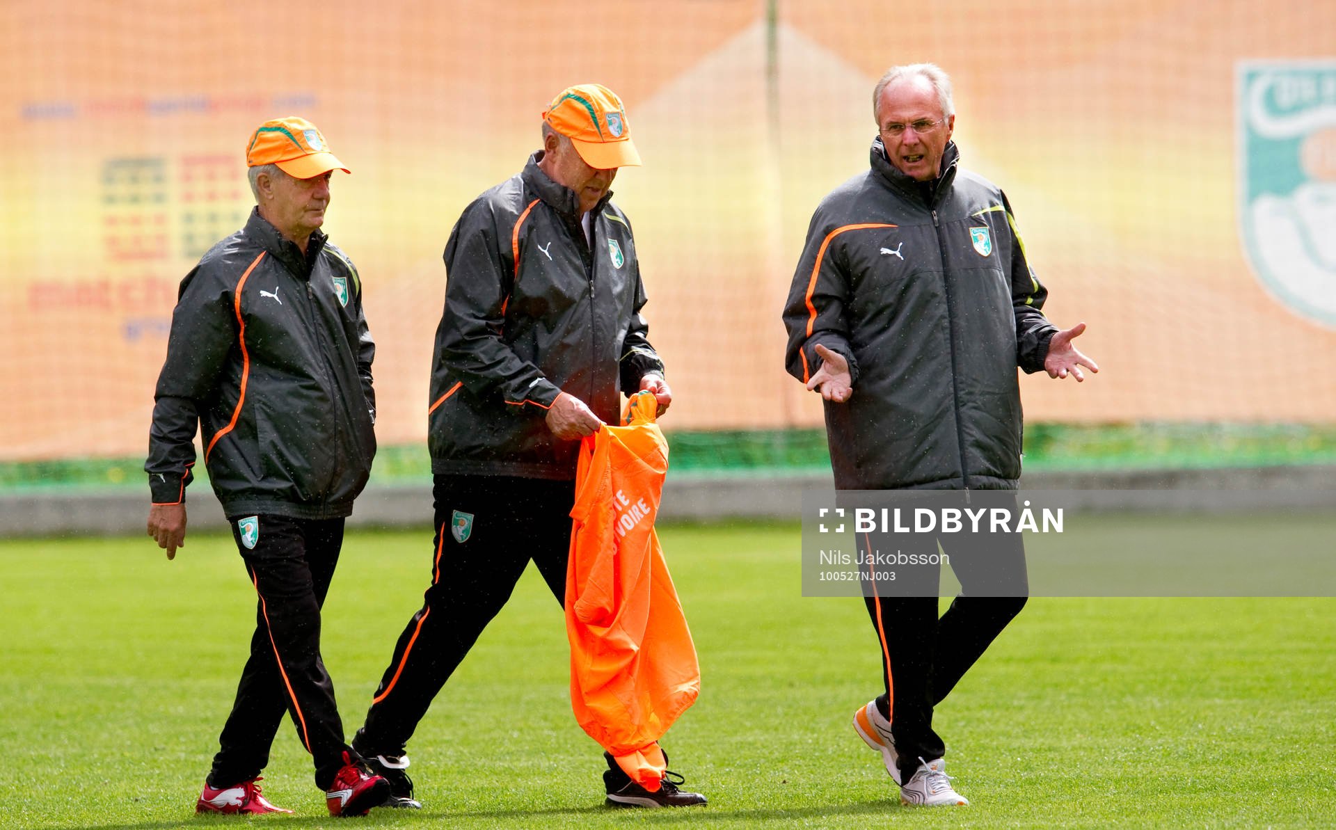 Tord Grip, Benny Lennartsson, Sven-Göran Eriksson,