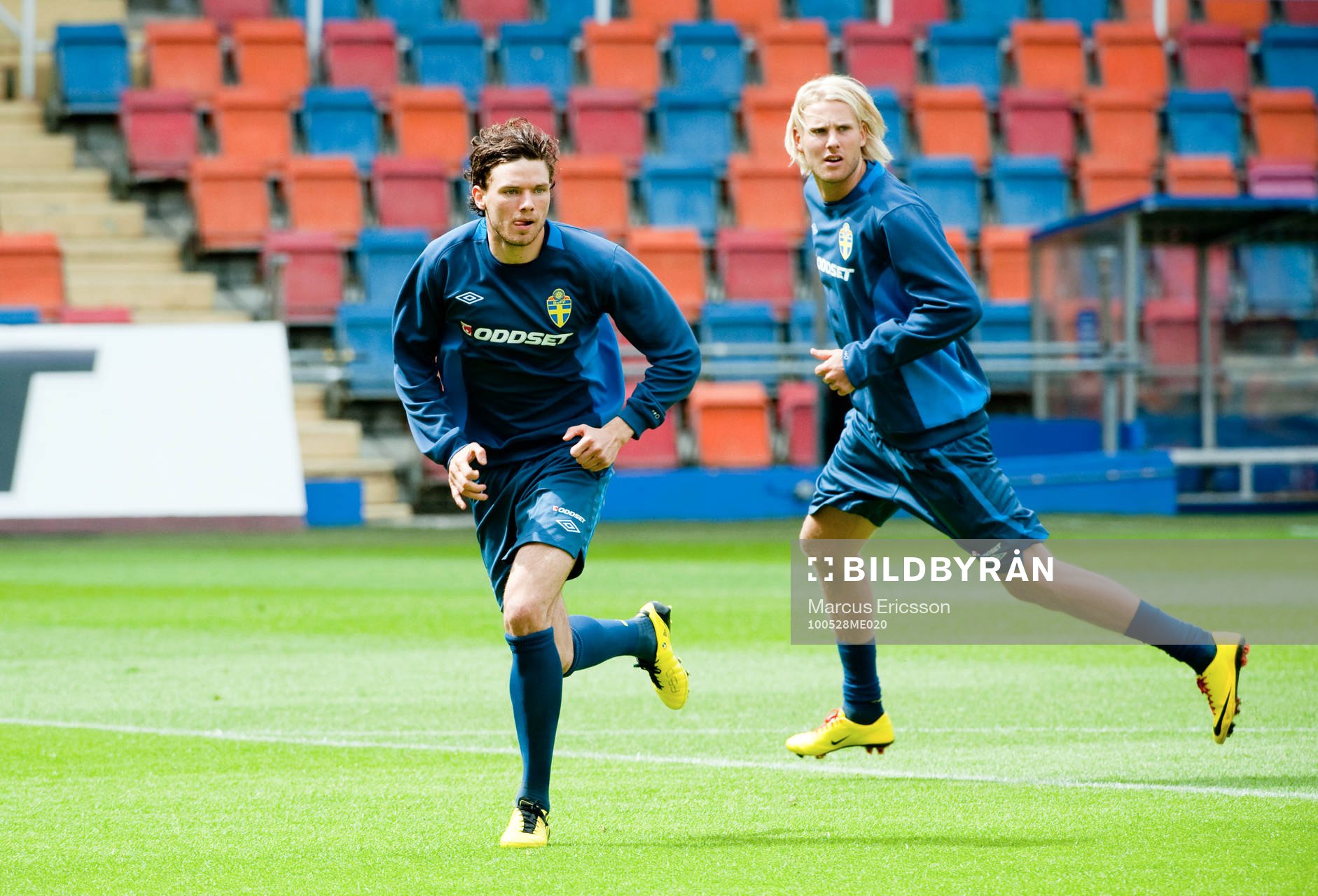Marcus Berg och Ola Toivonen