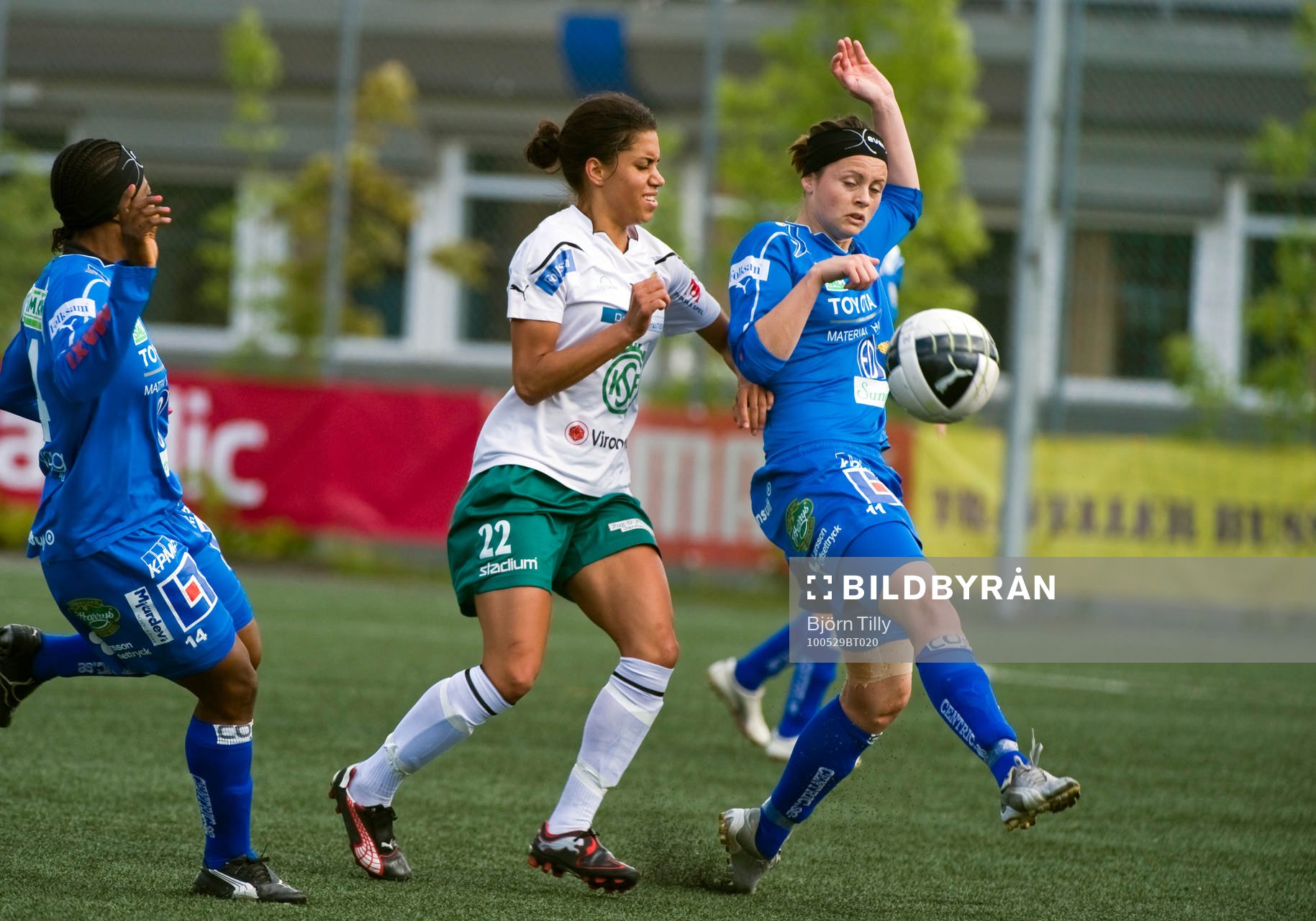 Tempest-Marie Norlin, Hammarby och Nora Holstad-Berge,