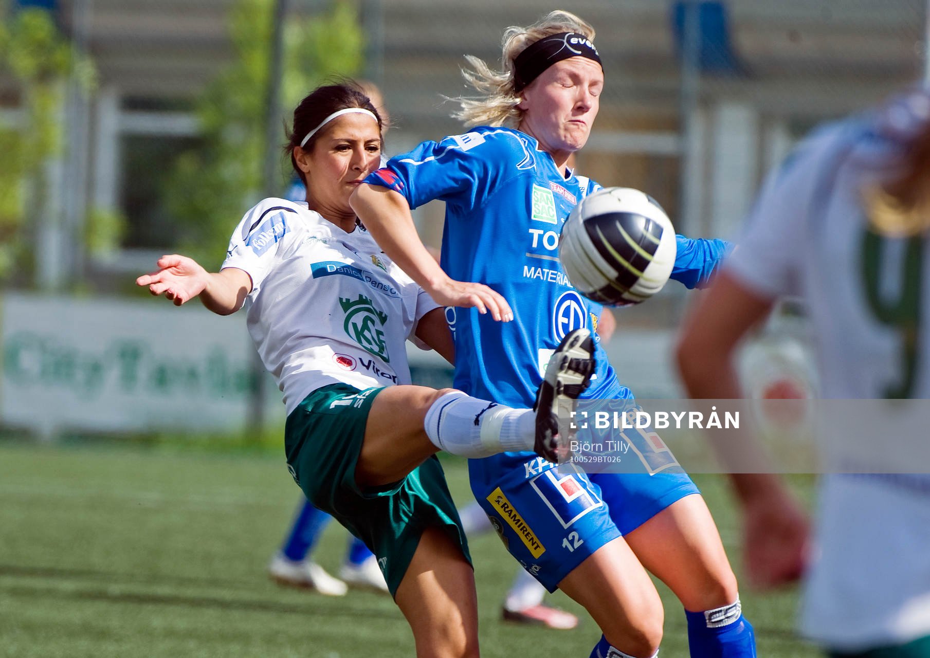Nazanin Vaseghpanah, Hammarby och Petra Larsson, Linköping
