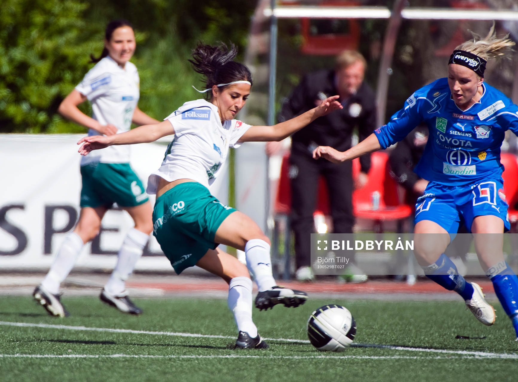 Nazanin Vaseghpanah, Hammarby och Petra Larsson, Linköping