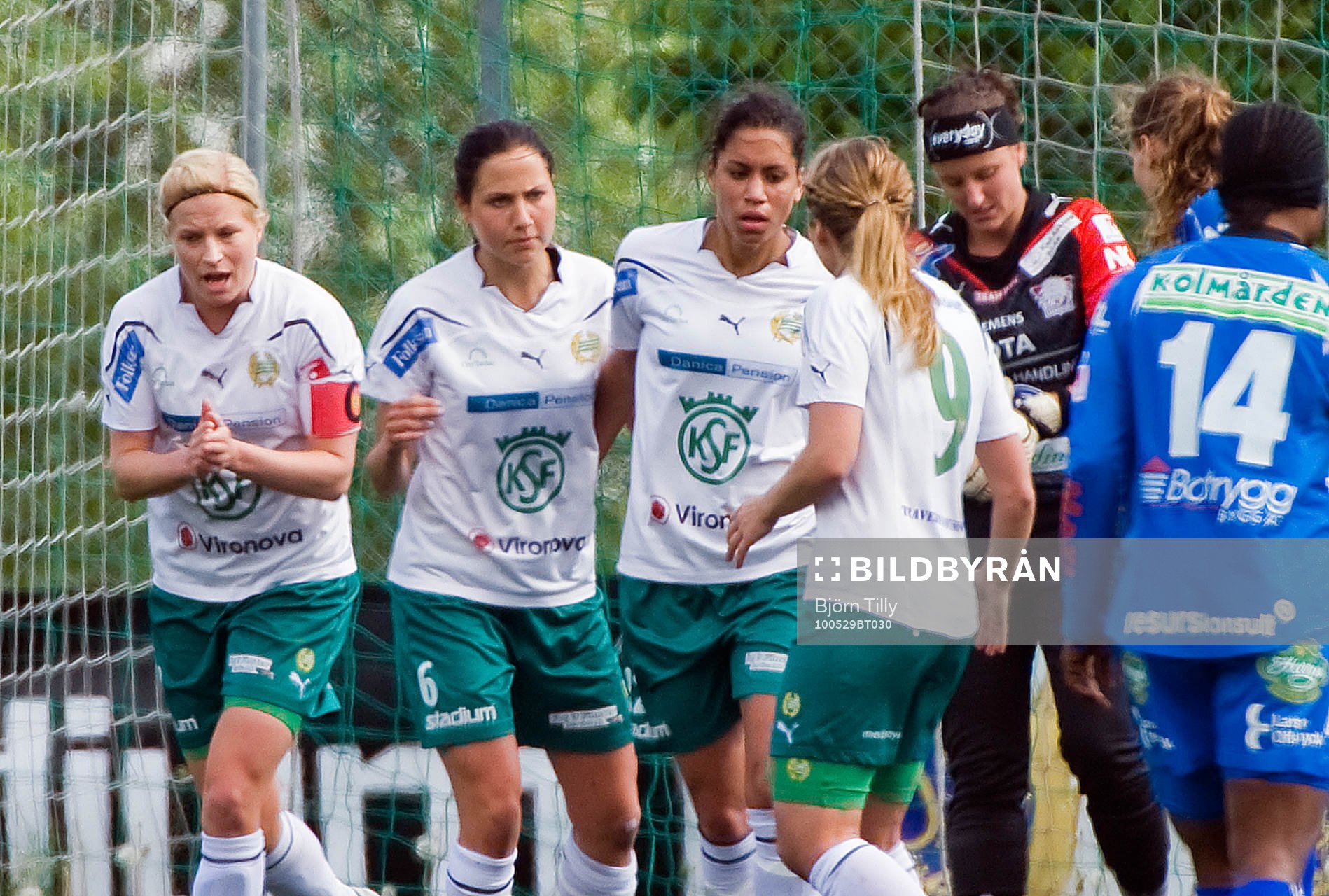Tempest-Marie Norlin, Hammarby, jubel