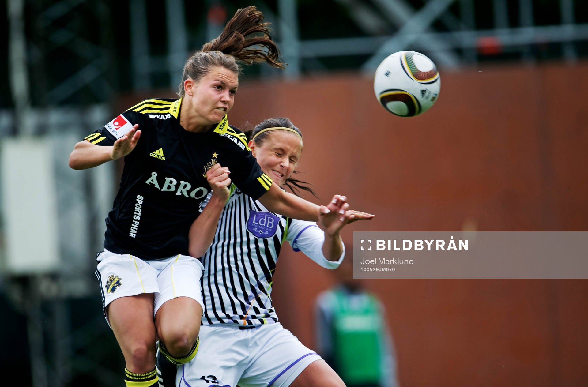 Emilia Appelquist, AIK, och Christina Öyangen Örntoft,