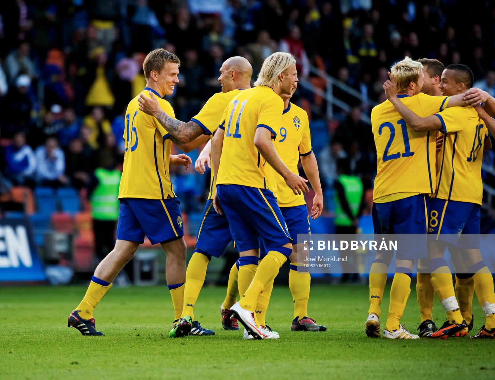 Pontus Wernbloom, Sverige, får beröm