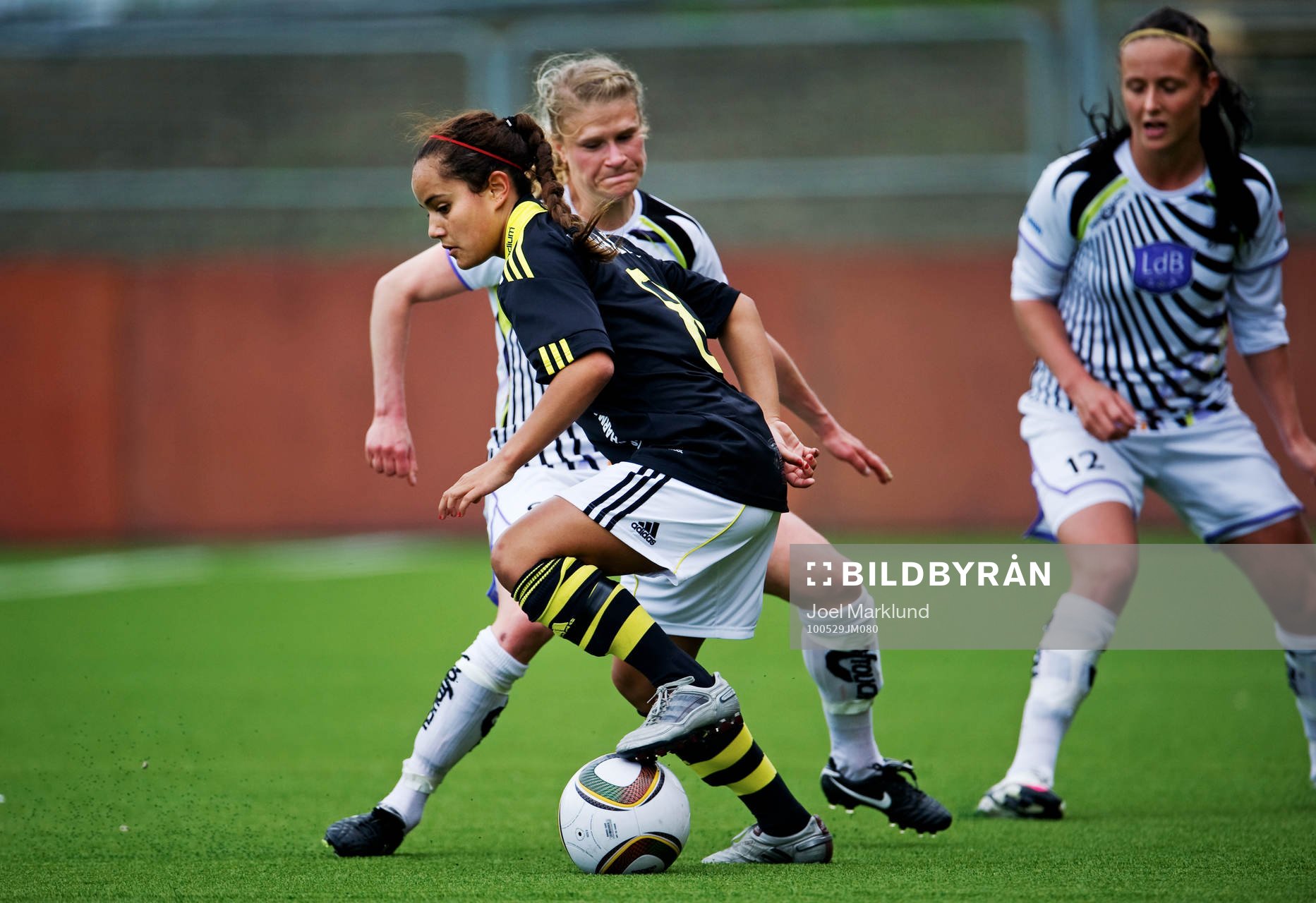 Frida Nordin, Malmö och Malin Diaz, AIK