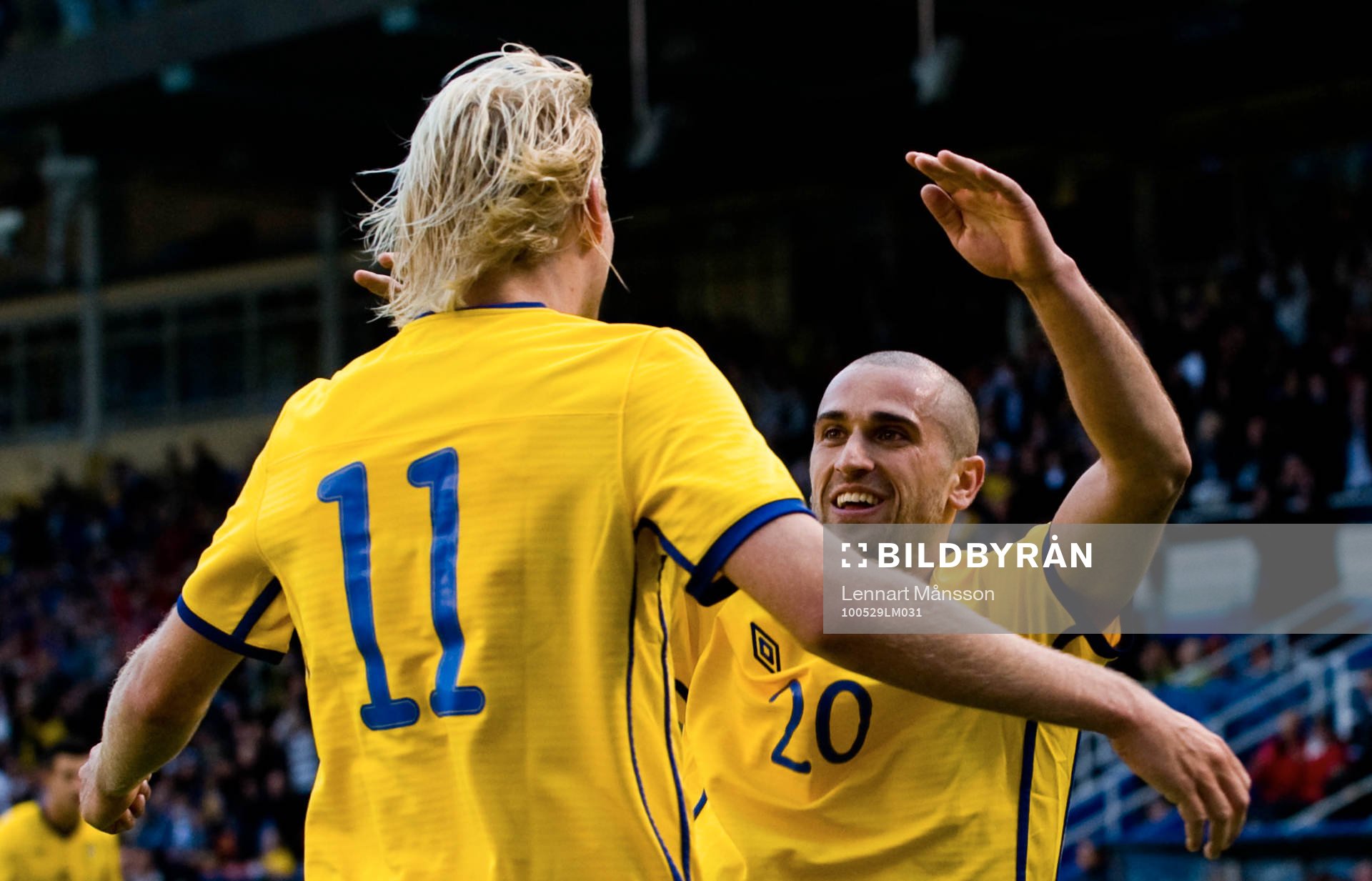 1-0 Ola Toivonen, som tackar Emir Bajrami för passningen.