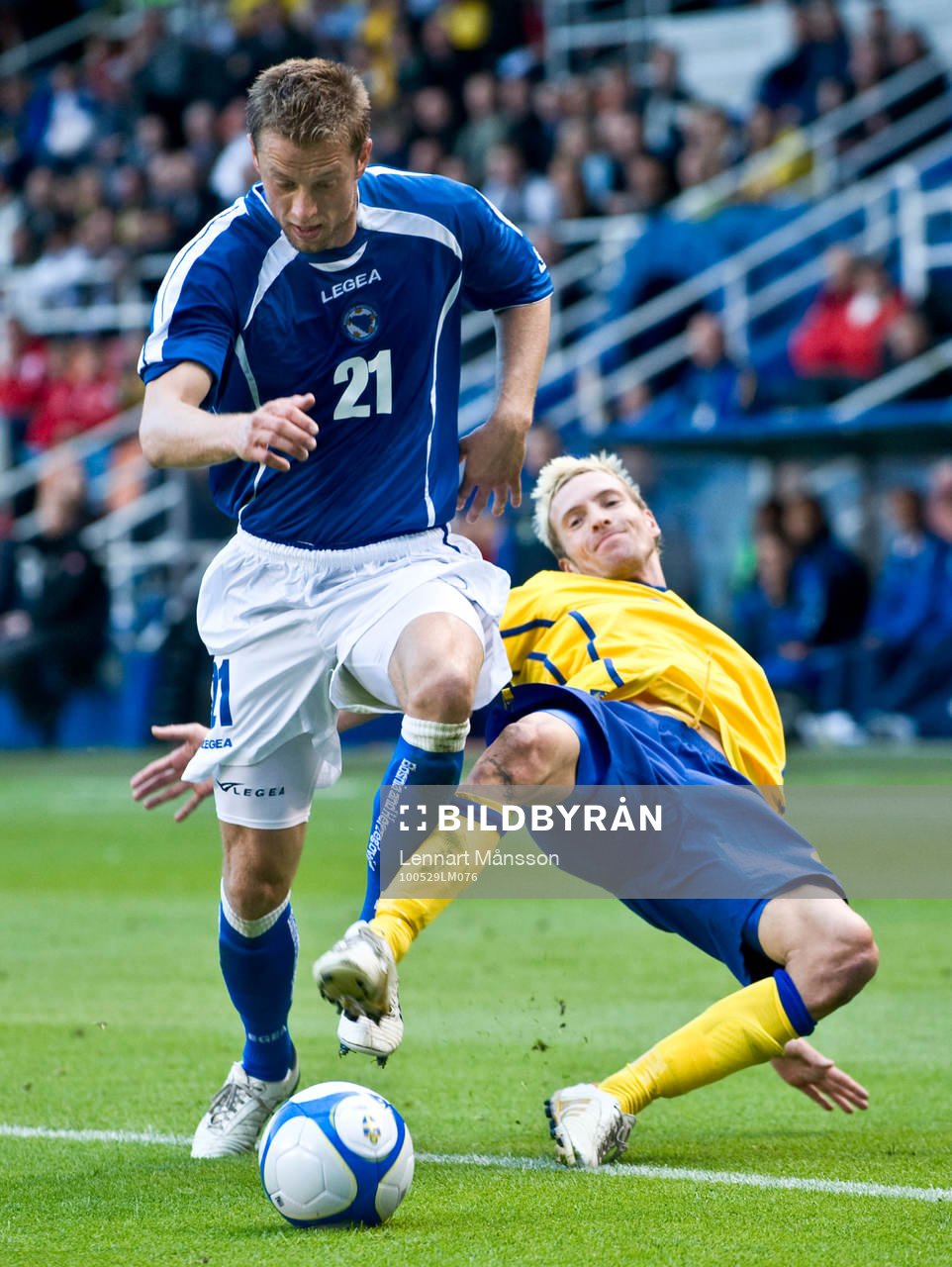 Adnan Mravac, Bosnien och Christian Wilhelmsson, Sverige.
