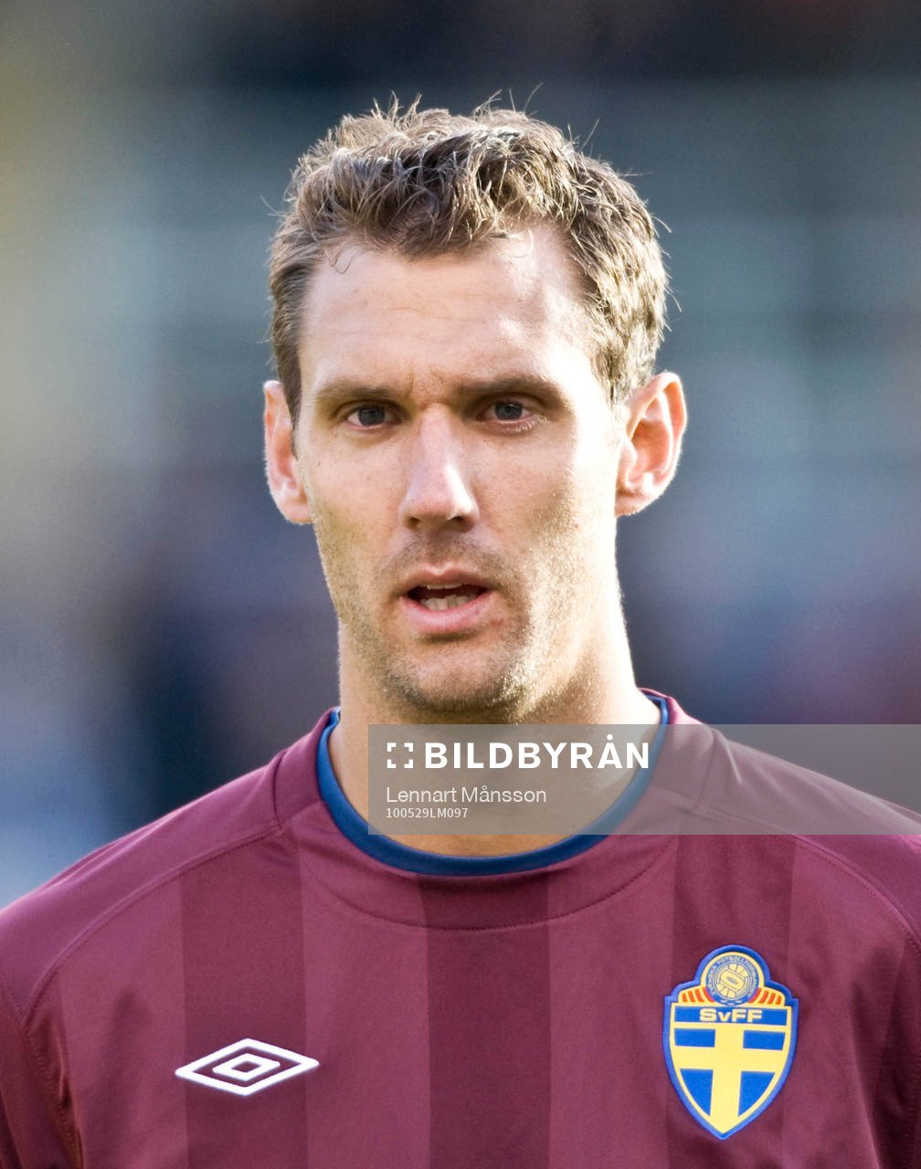 Andreas Isaksson, målvakt, porträtt