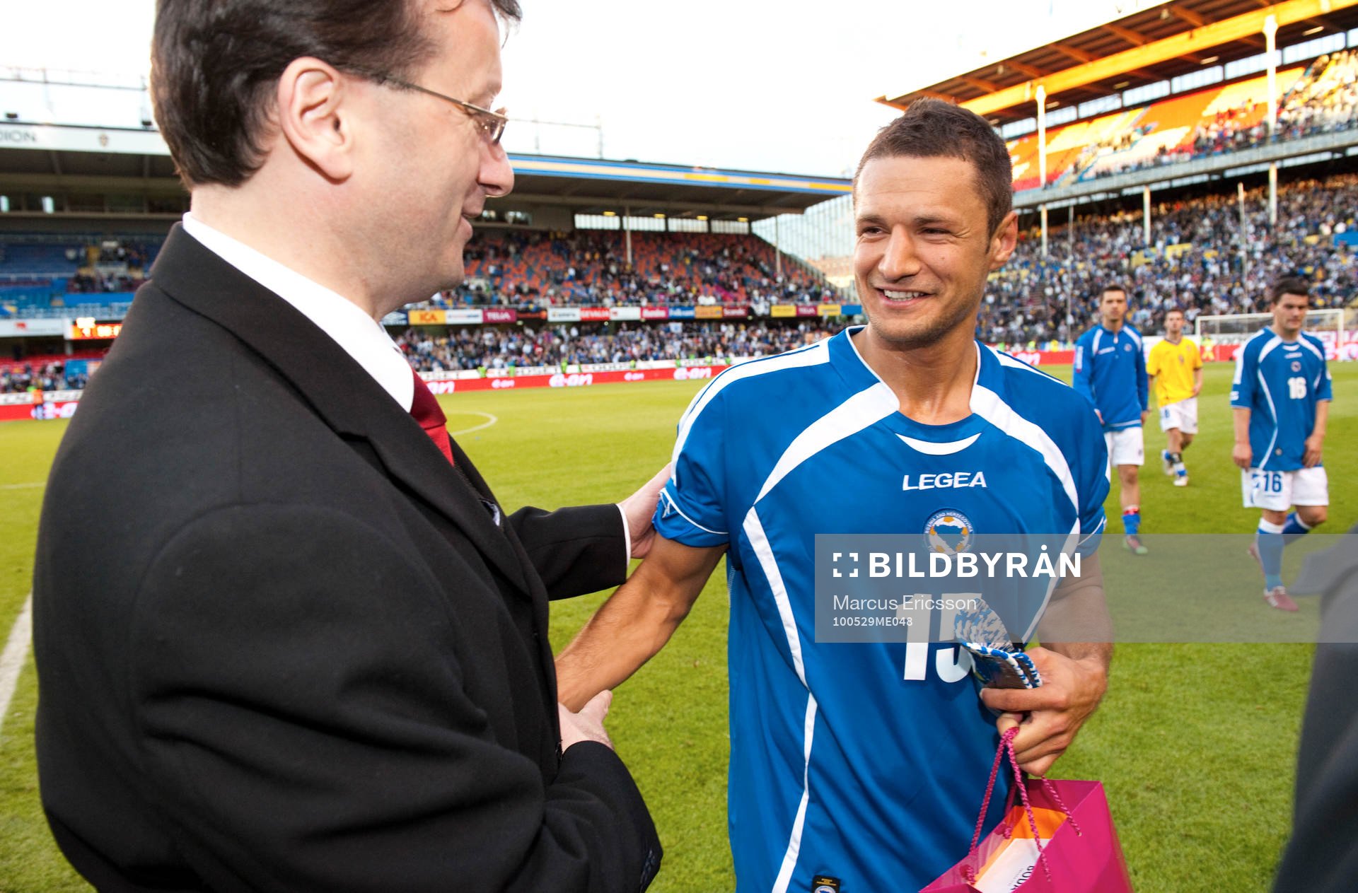 Sejad Salihovic, Bosnien matchens lirare