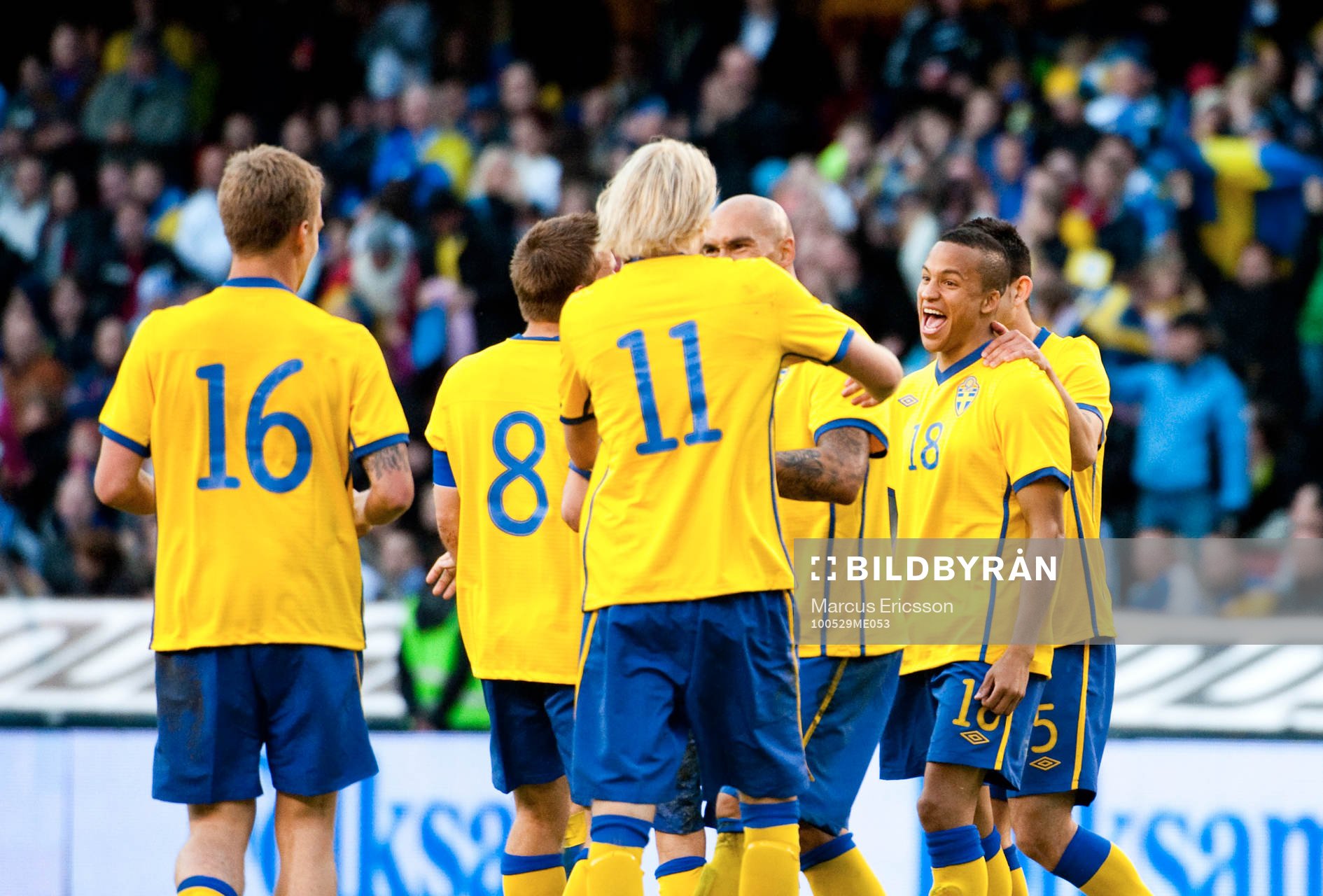 Martin Olsson, Sverige jubel