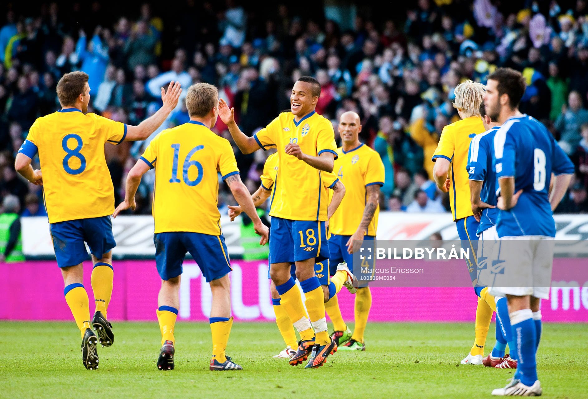 Martin Olsson, Sverige jubel