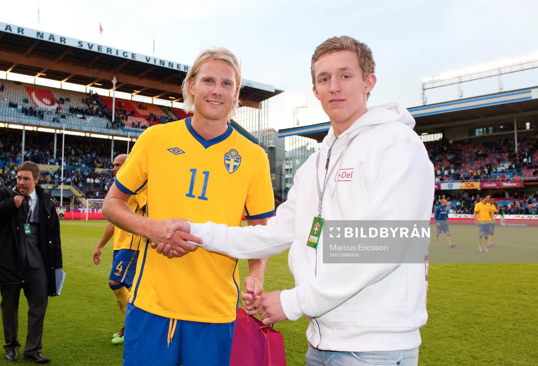 Ola Toivonen, Sverige matchens lirare