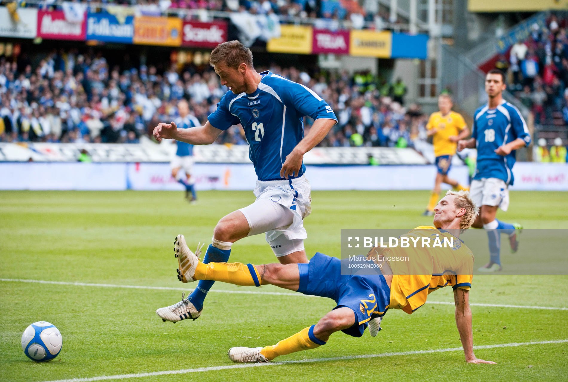 Adnan Mravac, Bosnien och Christian Wilhelmsson, Sverige