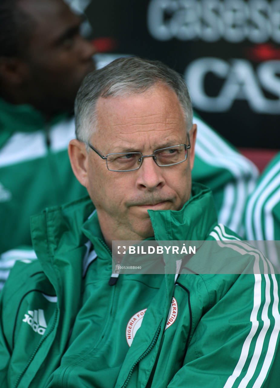 Lars Lagerbäck, förbundskapten, Nigeria