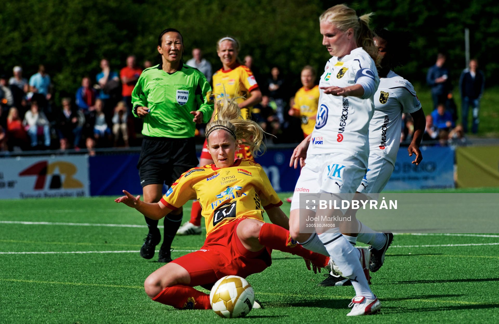 Line Roddik Hansen, Tyresö, slänger sig