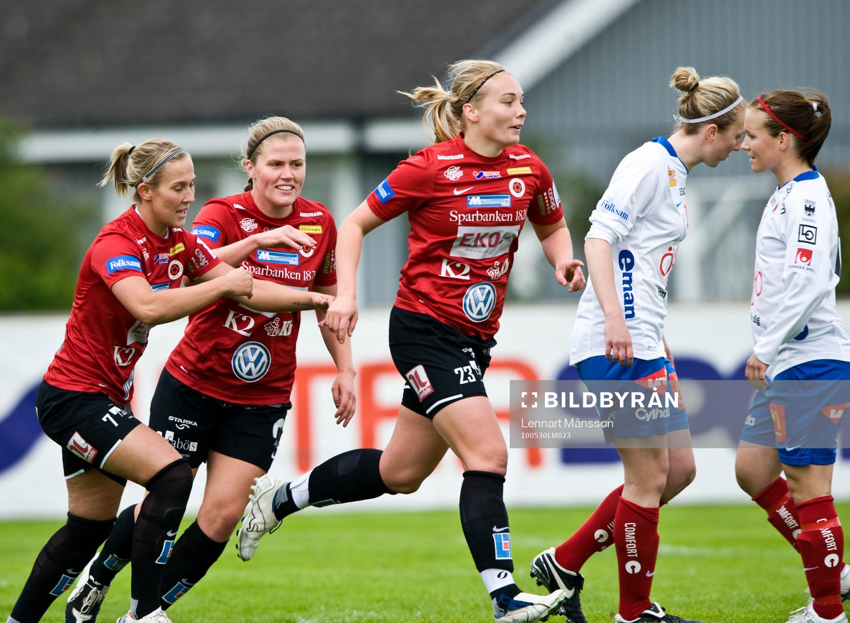  Margret Lara Vidarsdottir, Kristianstad, glädje, jubel