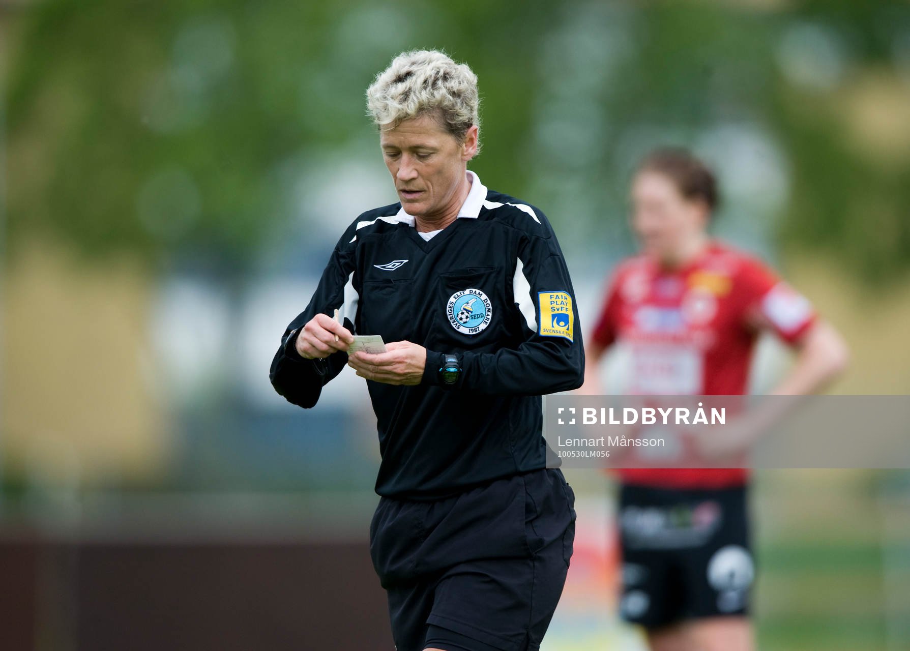  Marie-Louise Svanström, domare. 