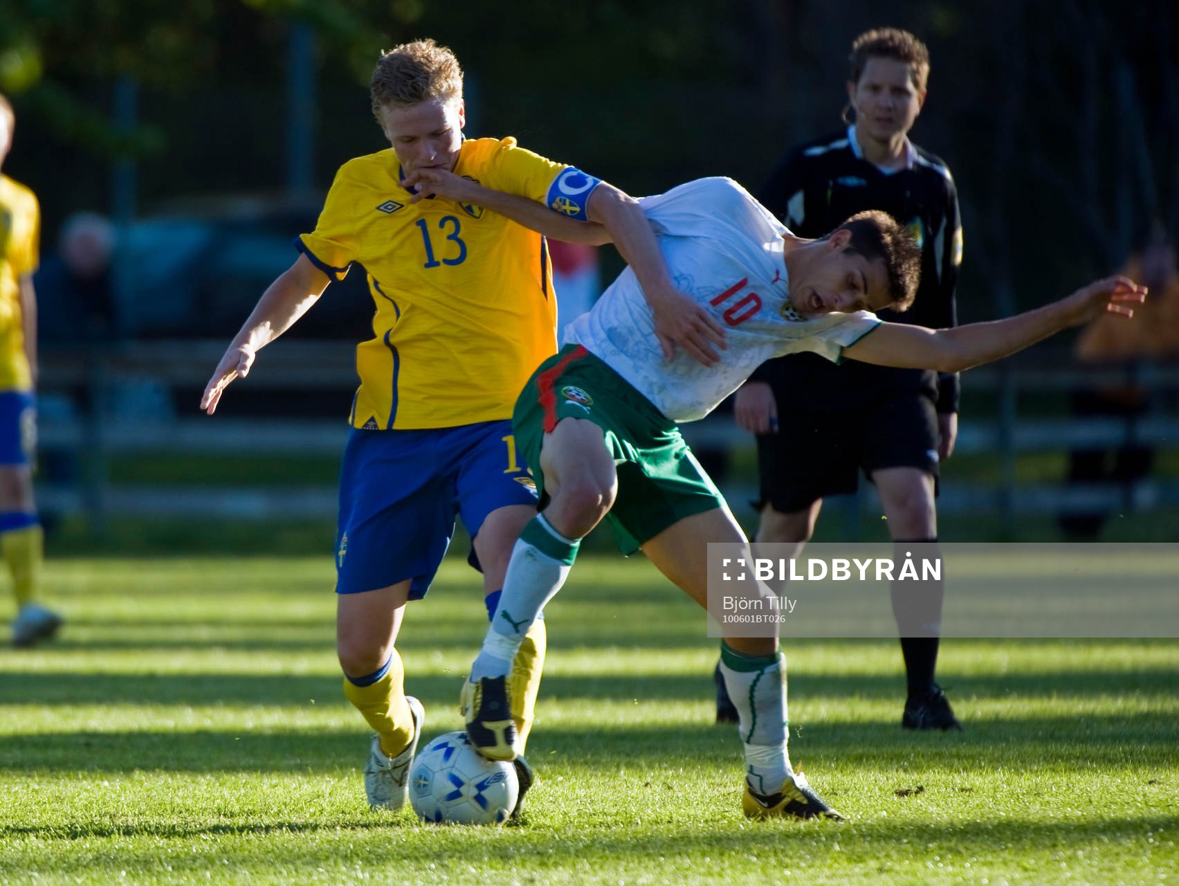 Oscar Hiljemark, Sverige och Valentin Veselinov, Bulgarien