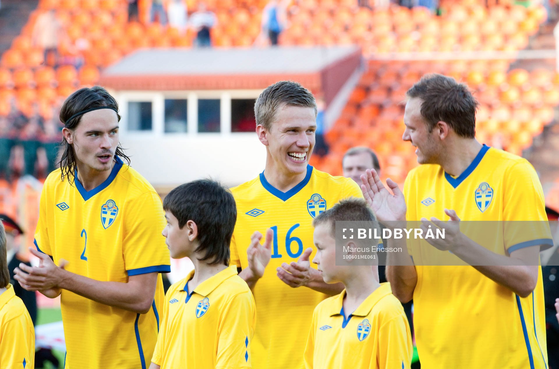 Mikael Lustig, Pontus Wernblom, och Andreas Granqvist,