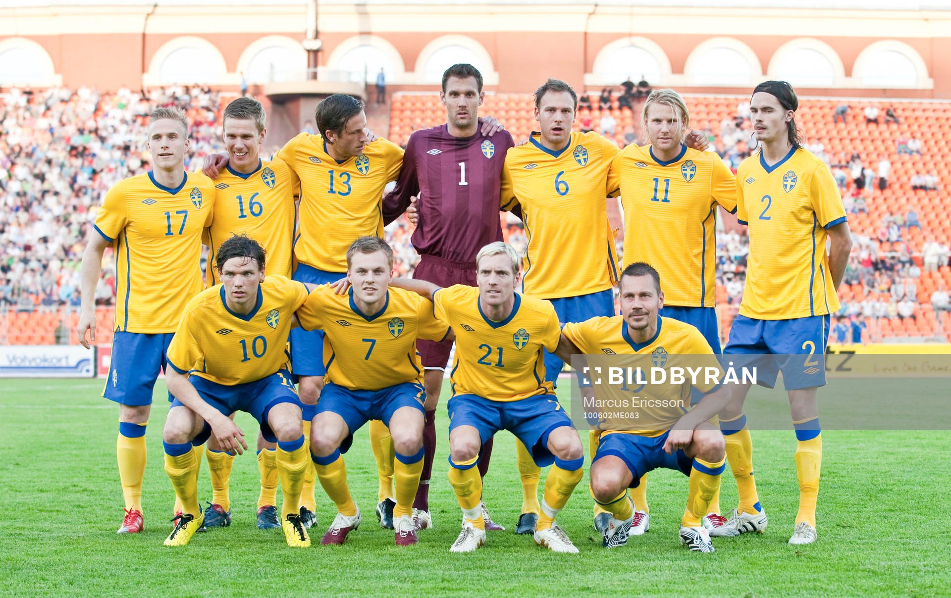 Lagbild. Bakre raden fr v:  Oscar Wendt, Pontus Wernblom,