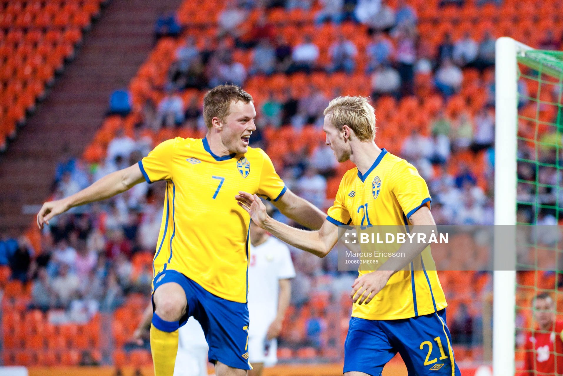 Sebastian Larsson och Christian Wilhelmsson, Sverige,