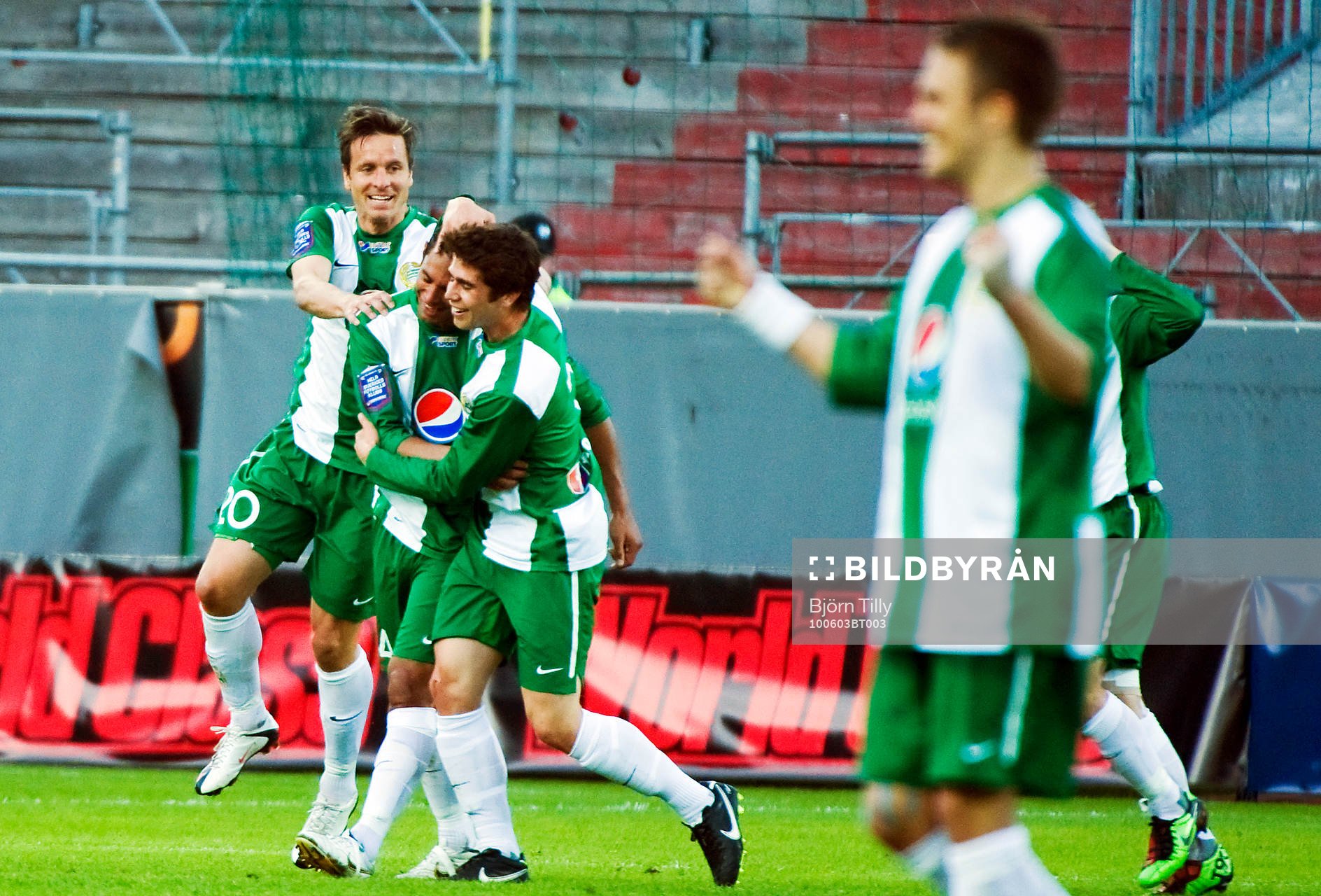 Sebastian Bojassén, Hammarby, jubel