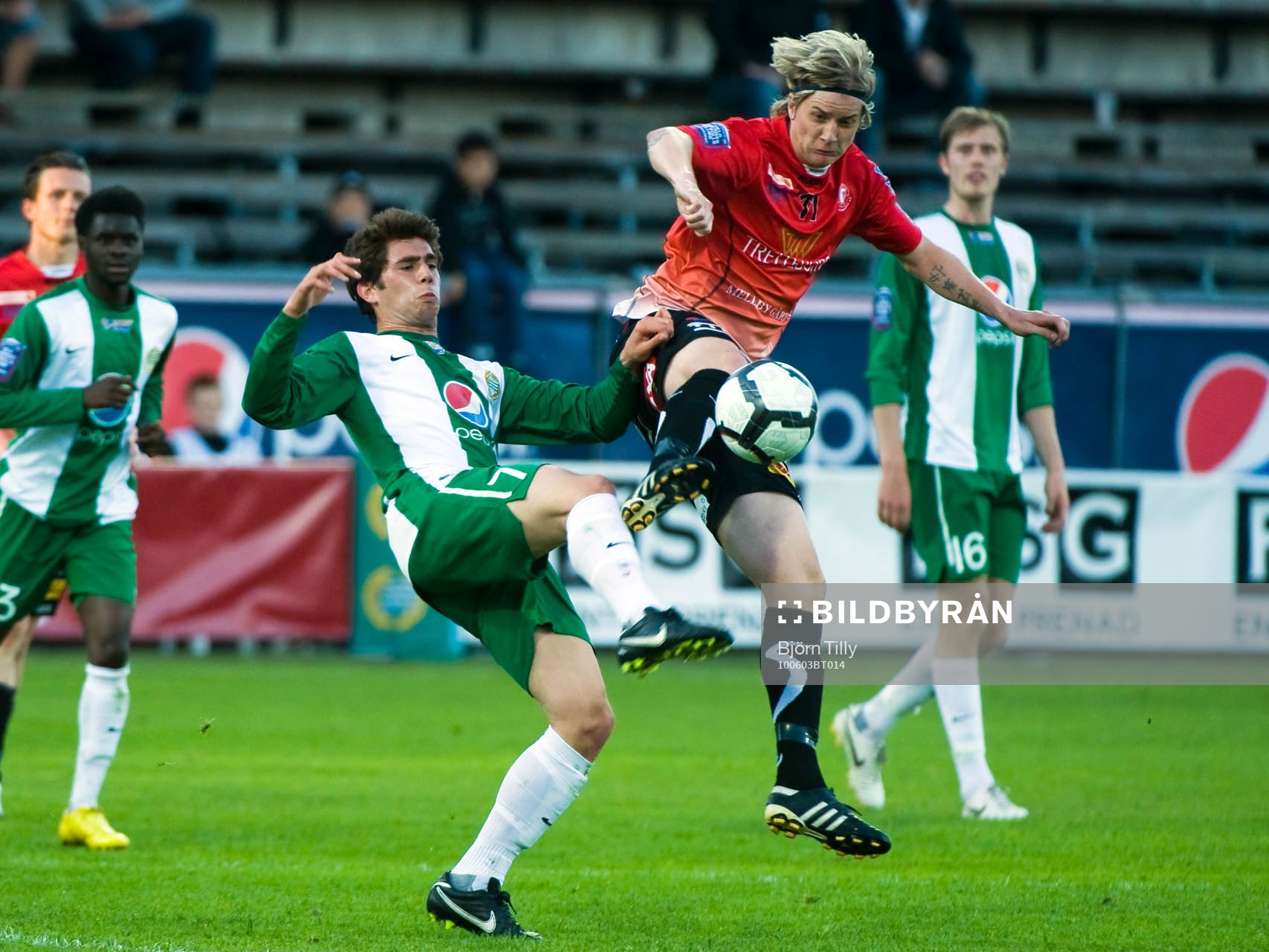 Carlos Gaete Moggia, Hammarby och Andreas Drugge, Trelleborg