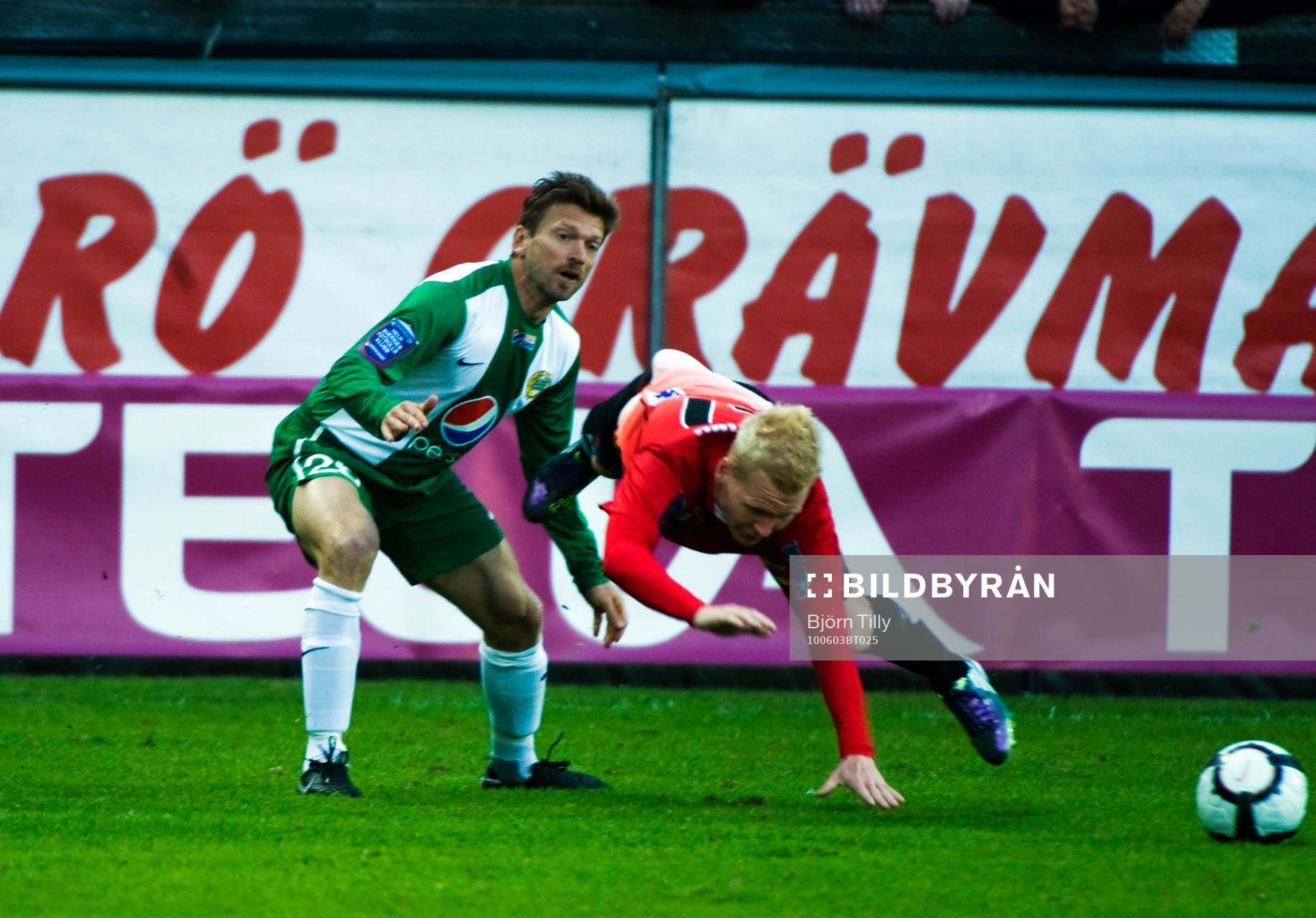Jesper Blomqvist, Hammarby och Mattias Adelstam, Trelleborg